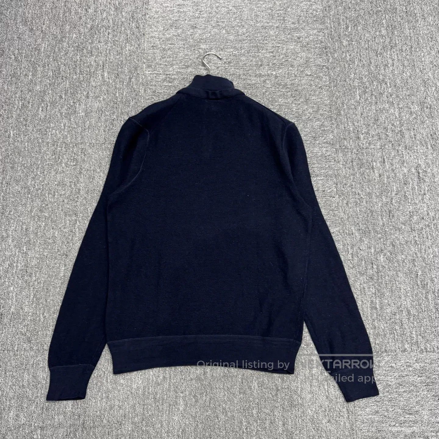 Ermenegildo Zegna Ermenegildo Zegna Zip Long Sleeve Polo. Size US M / EU 48-50 / 2 - 5 Thumbnail