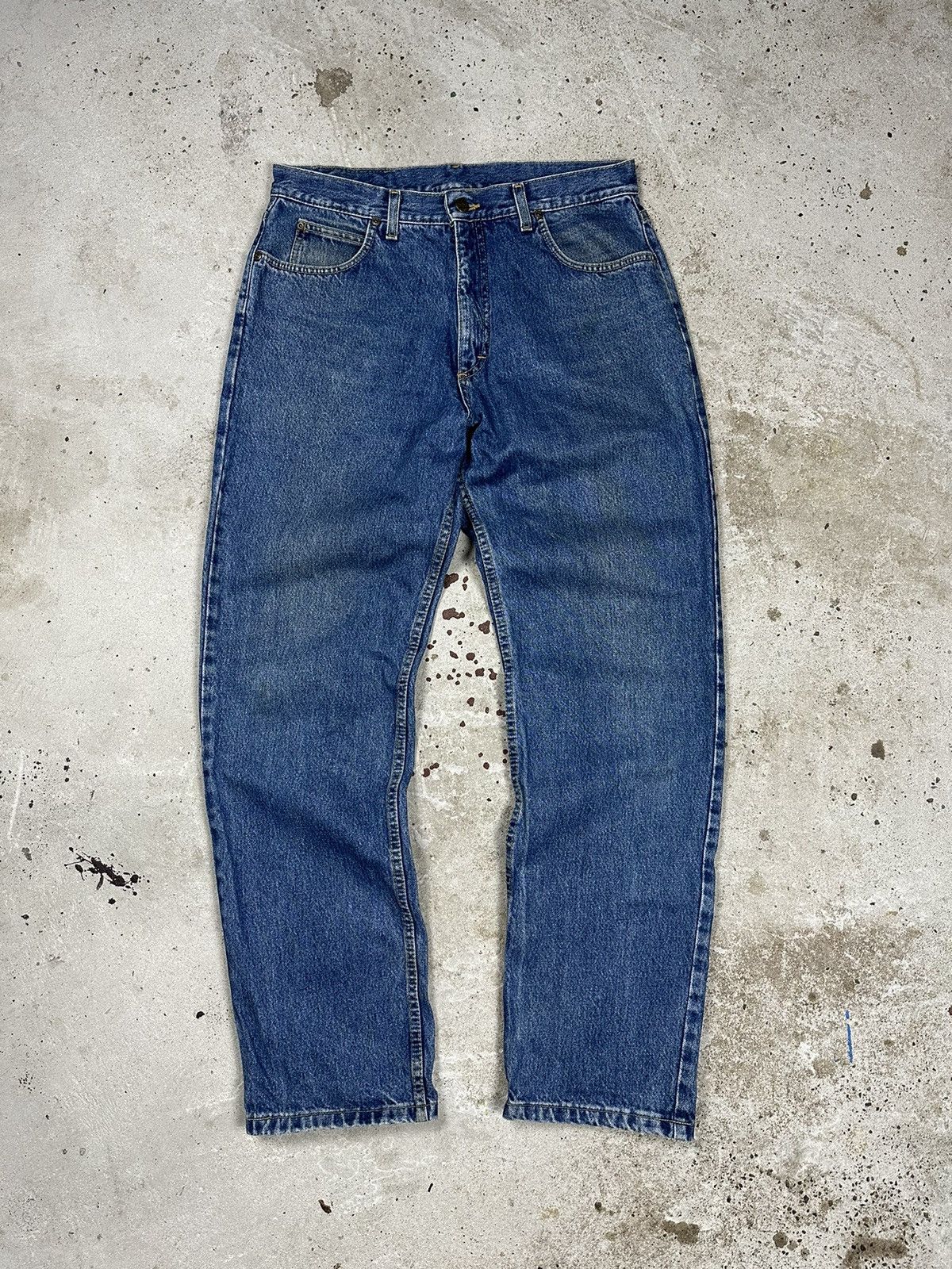 Lee × Vintage Vintage Y2K Lee Rider Portland Baggy Denim Pants Jeans Size US 32 / EU 48 - 2 Thumbnail
