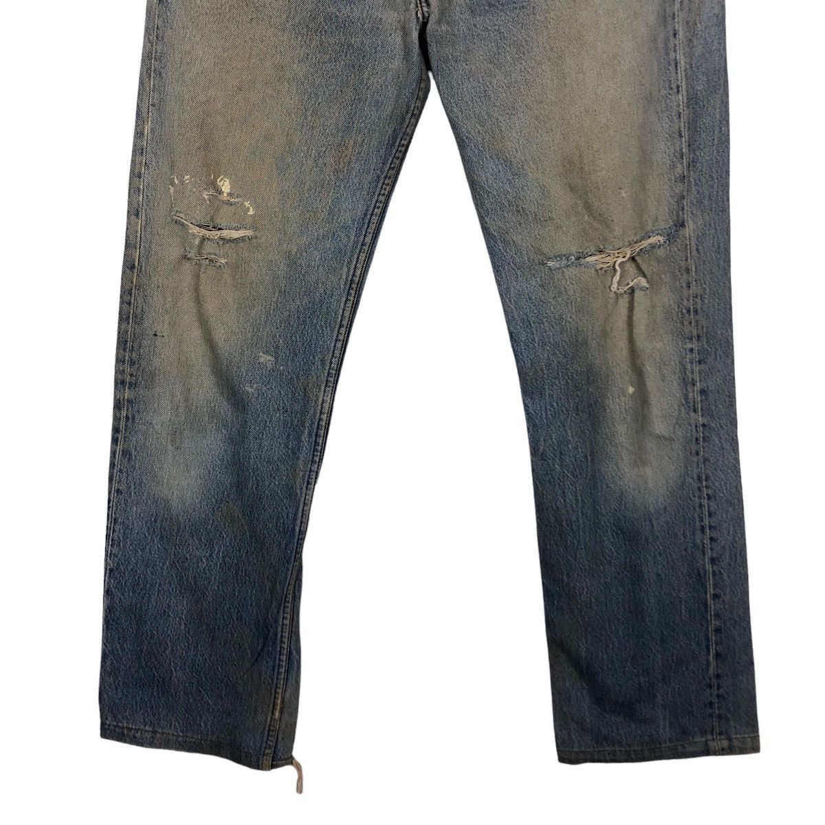 Levi's 🔥Vintage Distressed Rusty Design Punk Style Levi’s USA Size US 32 / EU 48 - 5 Thumbnail