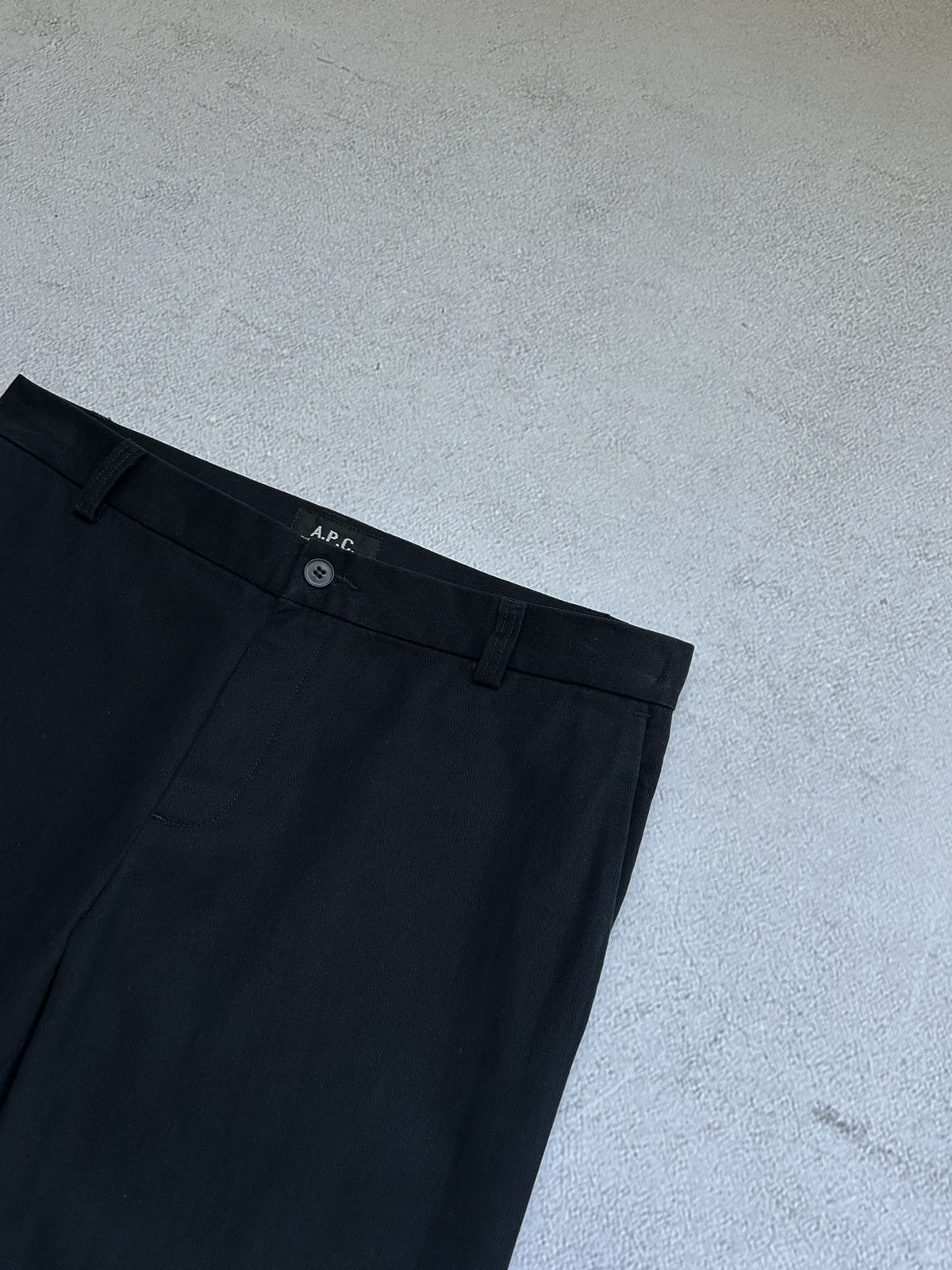 A.P.C. × Designer A.P.C. Premium women's dark blue chino pants size 36 Size 36" / US 14 / IT 50 - 4 Thumbnail