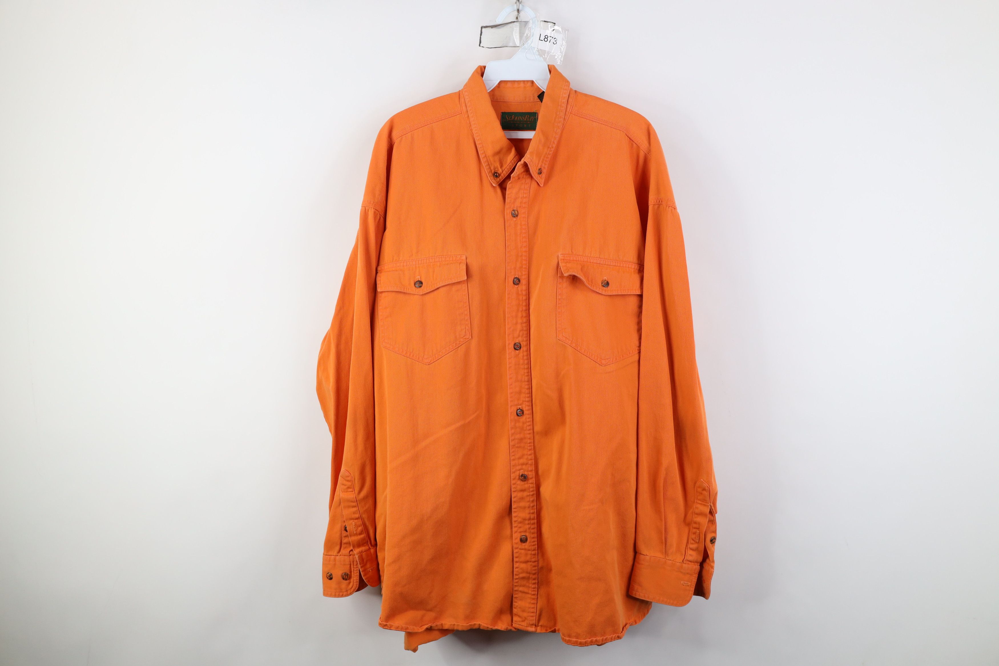 Vintage Vintage 90s Streetwear Dye Twill Collared Button Down Shirt Size US XL / EU 56 / 4 - 1 Thumbnail