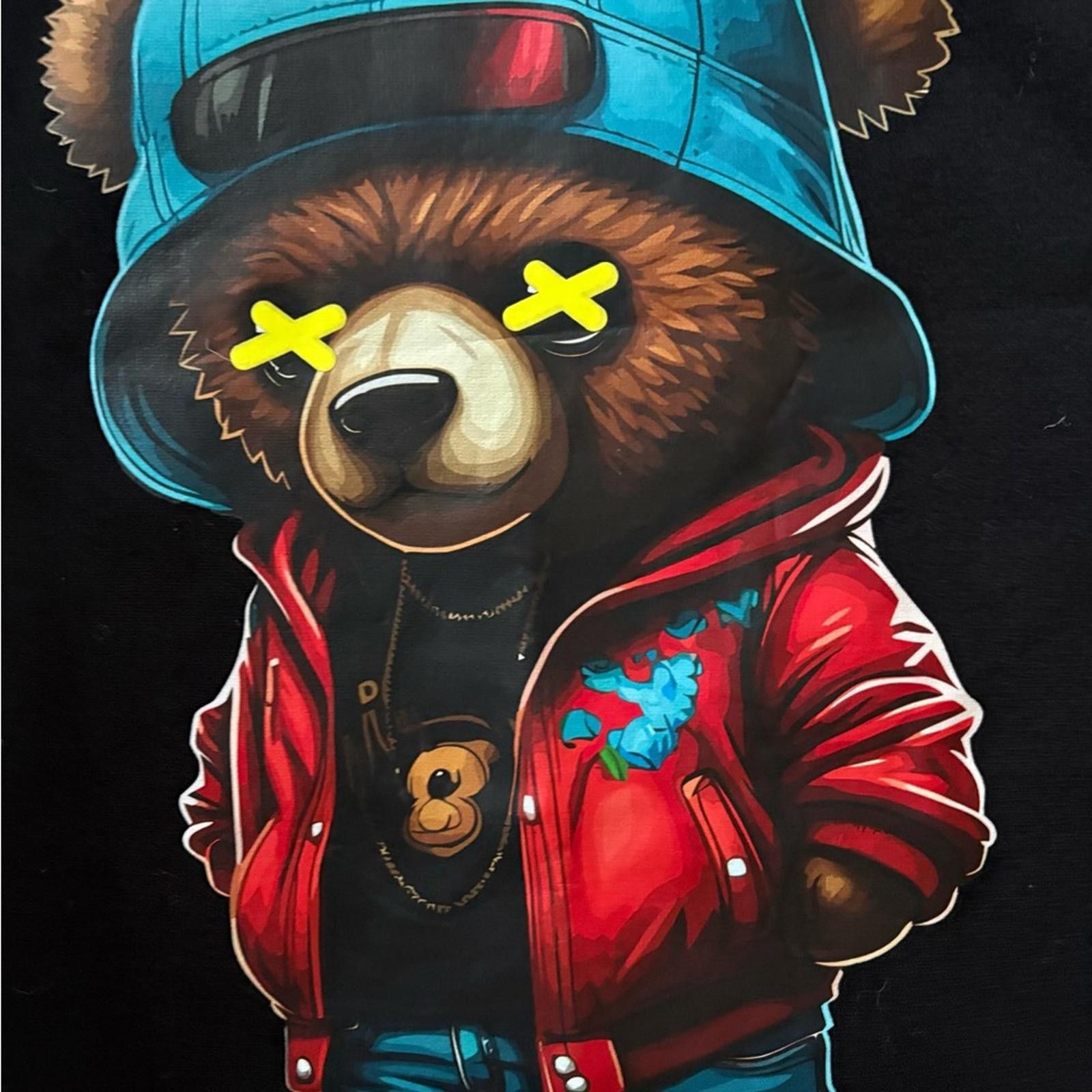 Other RARE Screw Da Rules Limited Edition 1 of 100 Korean Bear Tee Size US L / EU 52-54 / 3 - 8 Thumbnail