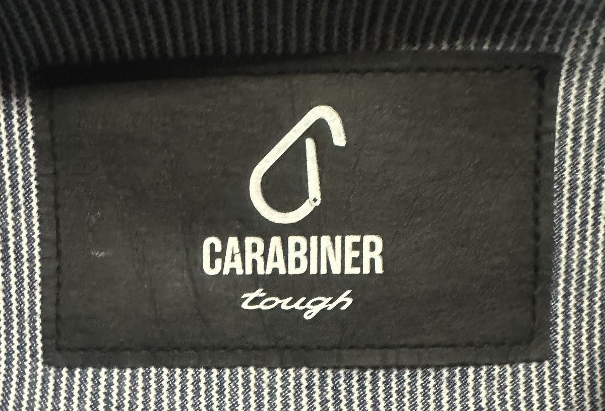 Japanese Brand Vintage Japanese Hickory Denim Jacket By Carabiner Tough Size US L / EU 52-54 / 3 - 10 Thumbnail
