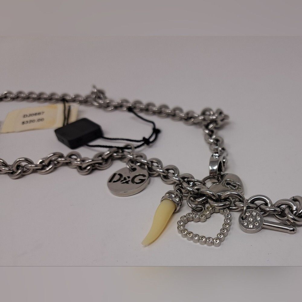 Dolce & Gabbana NWT Dolce & Gabbana D&G Jewels Necklace Jewelry Stainless S Size ONE SIZE - 5 Thumbnail