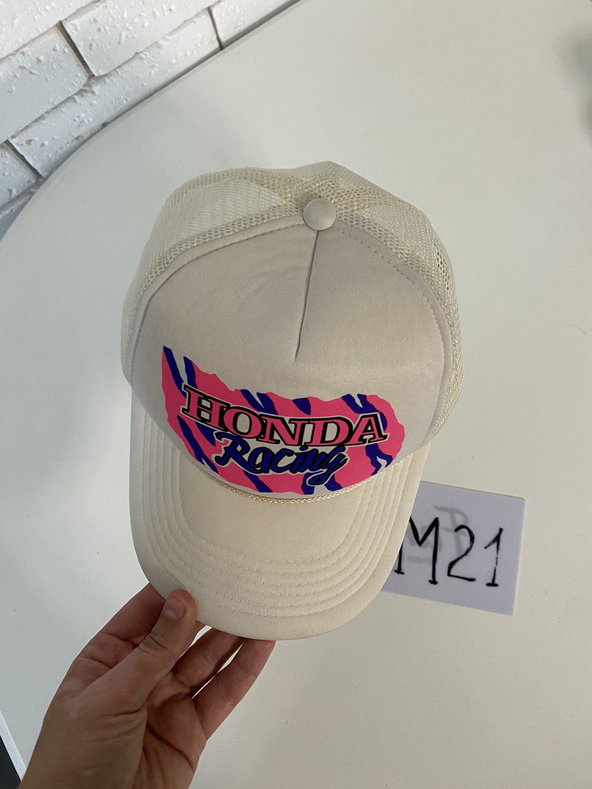 Honda Honda racing vintage trackers cap hat Size ONE SIZE - 6 Thumbnail