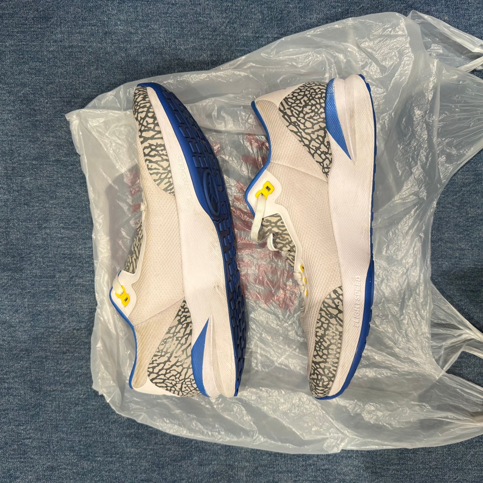Jordan Brand × Nike Nike Air Jordan Zoom Tenacity 88 UCLA PE Size US 11.5 / EU 44-45 - 3 Thumbnail