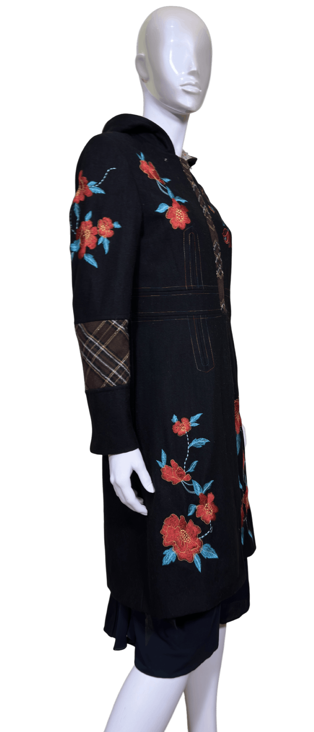 Kenzo Hoodie embroidery coat Size M / US 6-8 / IT 42-44 - 4 Thumbnail