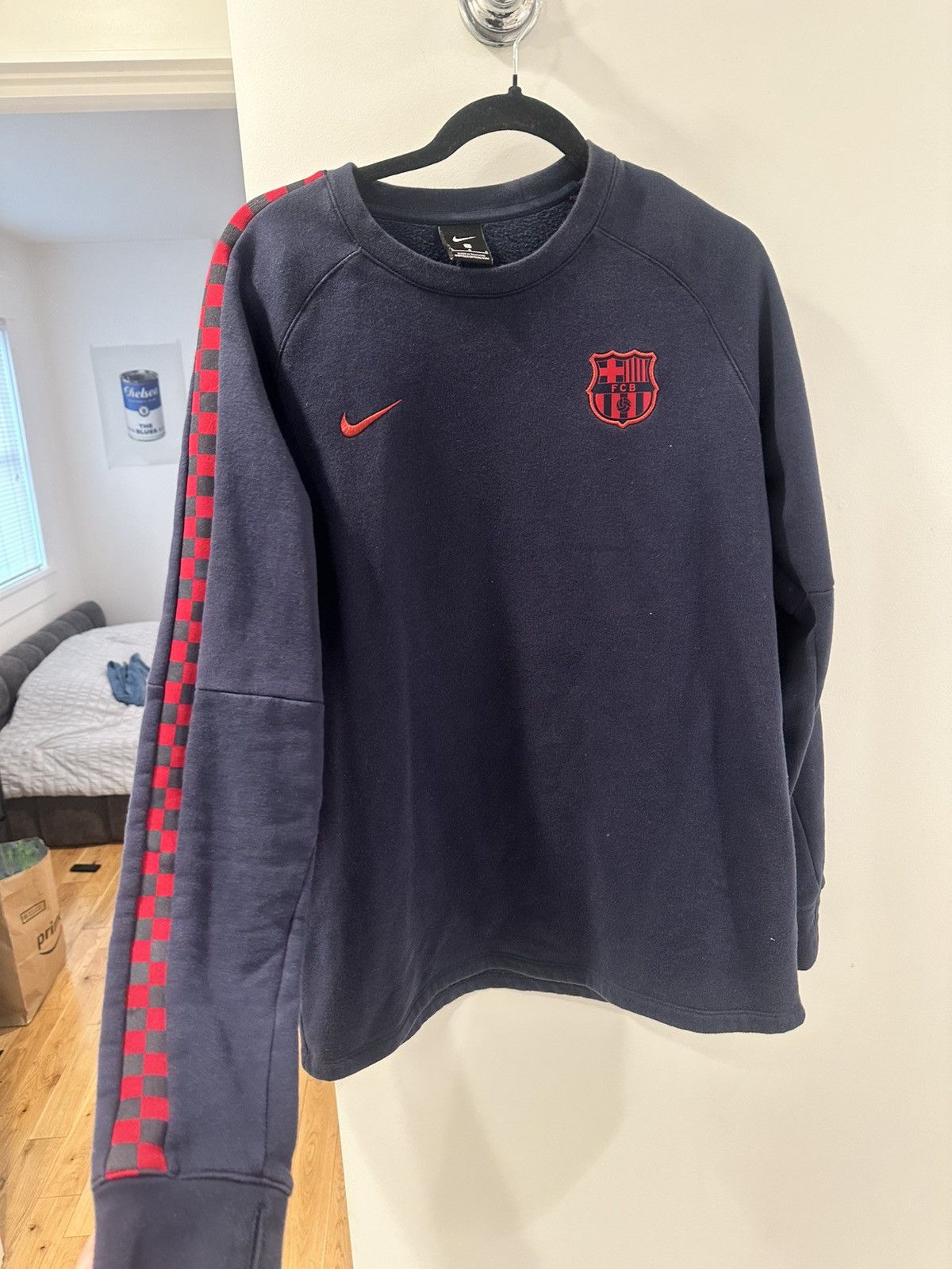 Nike FC Barcelona Crewneck Sweater Size US M / EU 48-50 / 2 - 1 Thumbnail