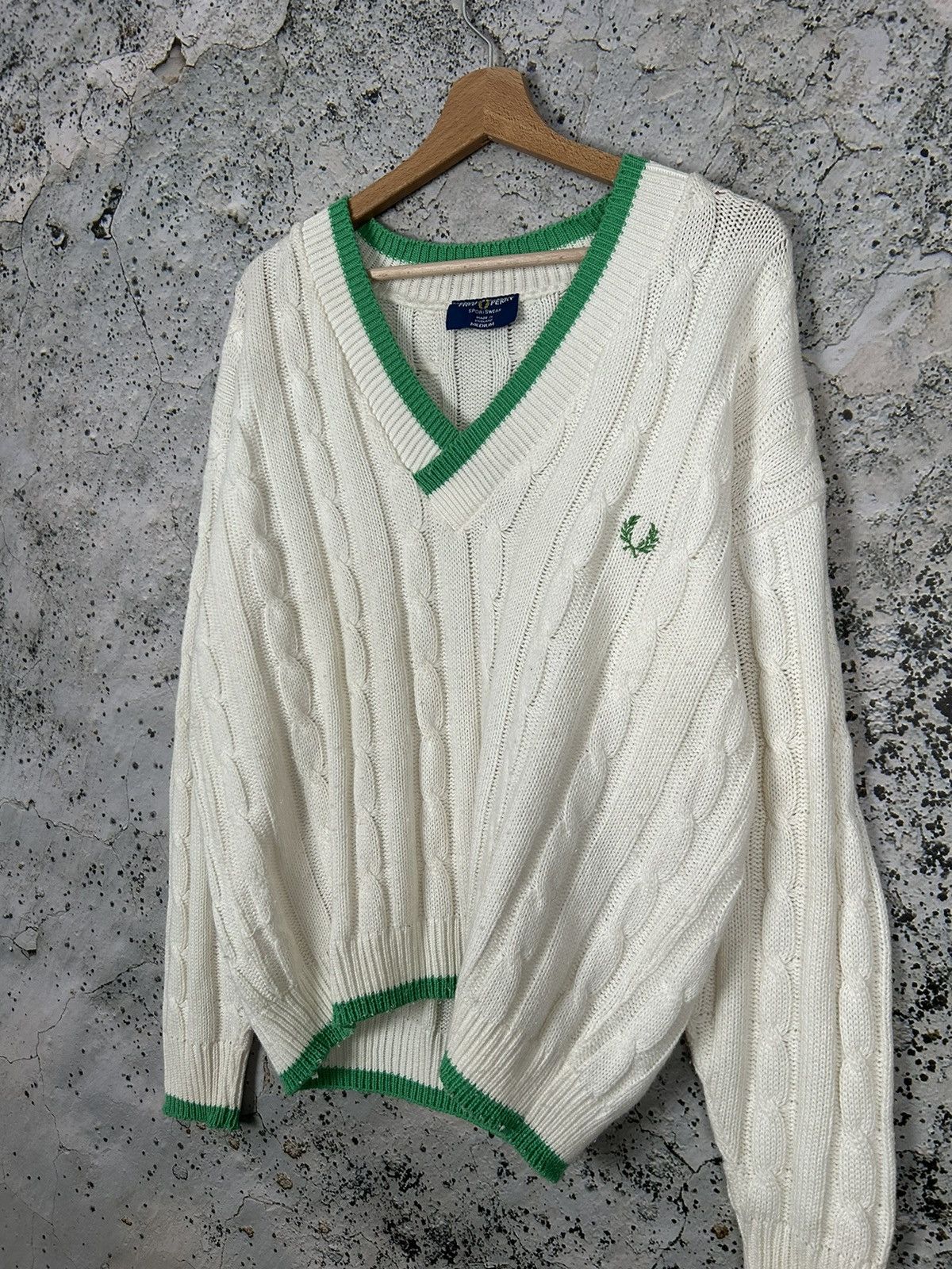 Fred Perry Vintage Fred Perry Old Money Avant-garde Archival Sweater Size US M / EU 48-50 / 2 - 2 Thumbnail