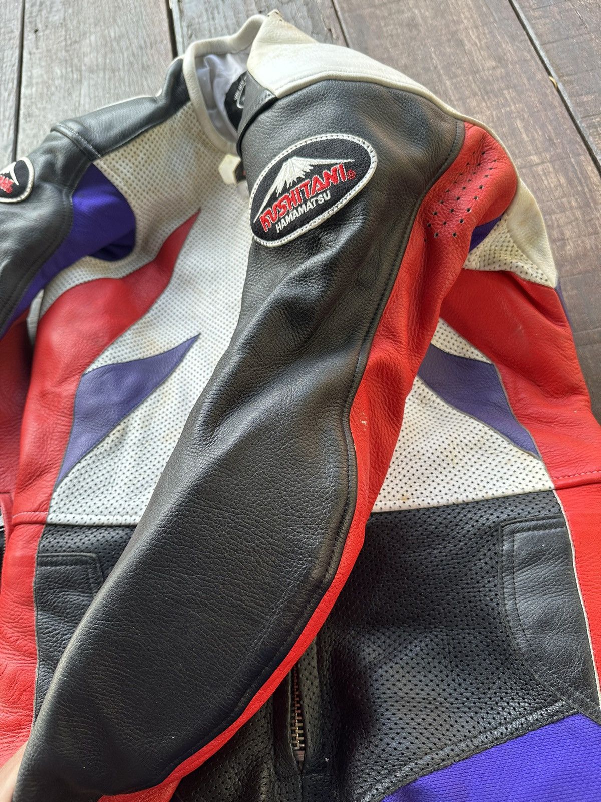 Japanese Brand Kushitani hamamatsu leather racing jacket Size US S / EU 44-46 / 1 - 13 Thumbnail
