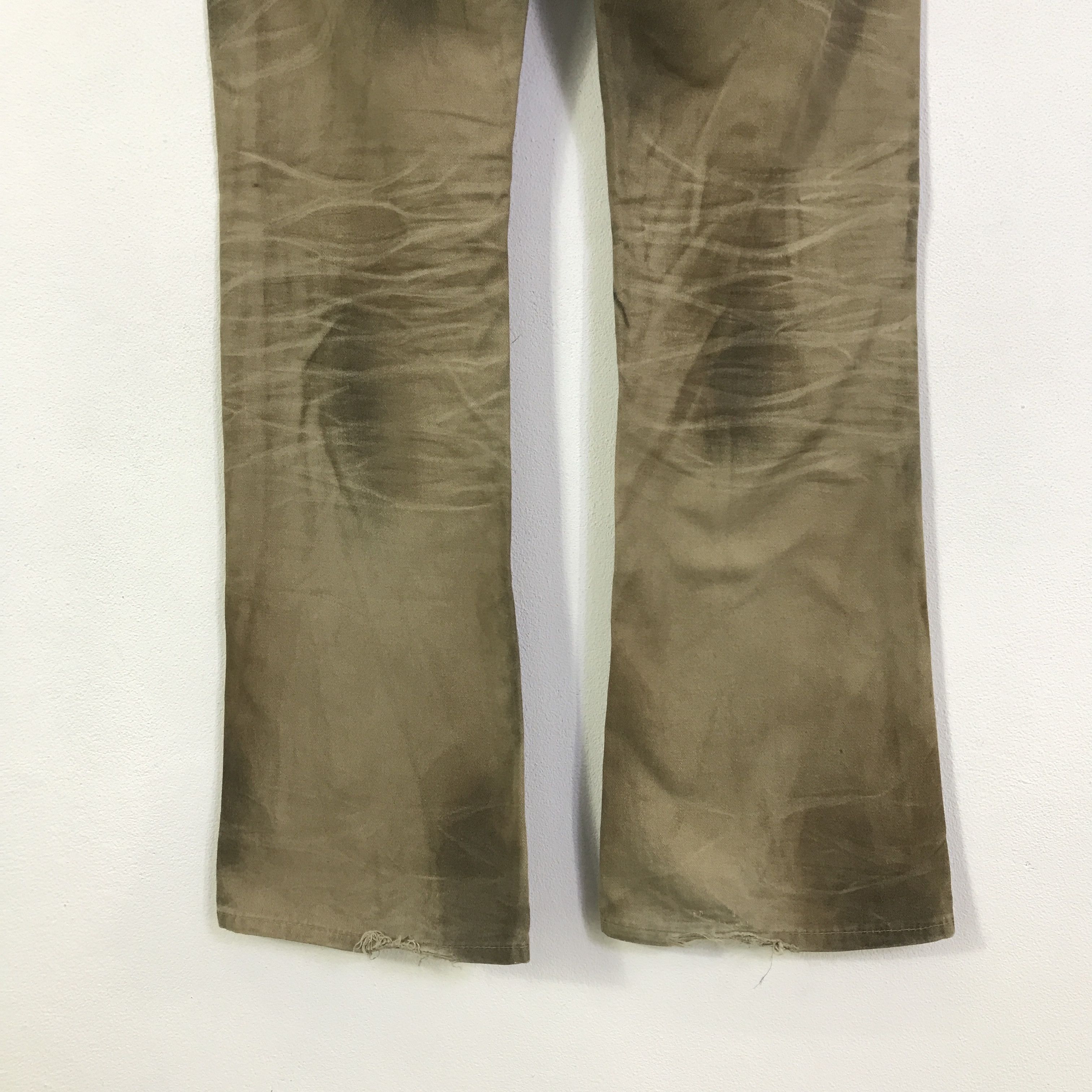 CIVARIZE Flare civarize punk design Bootcut pants K118B21 Size US 32 / EU 48 - 6 Thumbnail