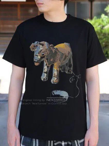 Y's Y's Yellow Cow Print Short Sleeve Size US M / EU 48-50 / 2 - 5 Thumbnail