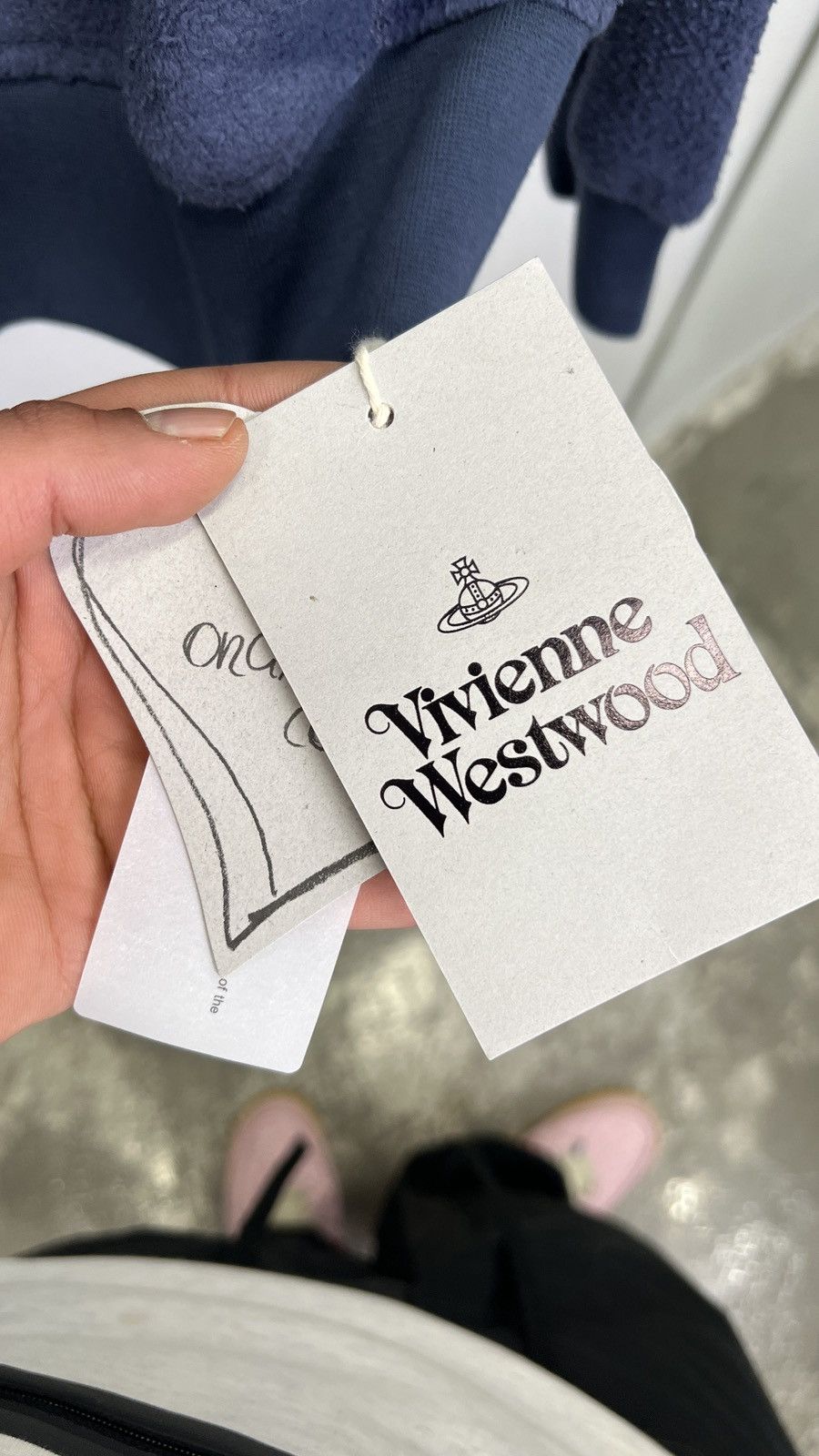Vivienne Westwood Vivienne Westwood Blue Embroidered Hoodie Size US M / EU 48-50 / 2 - 4 Thumbnail