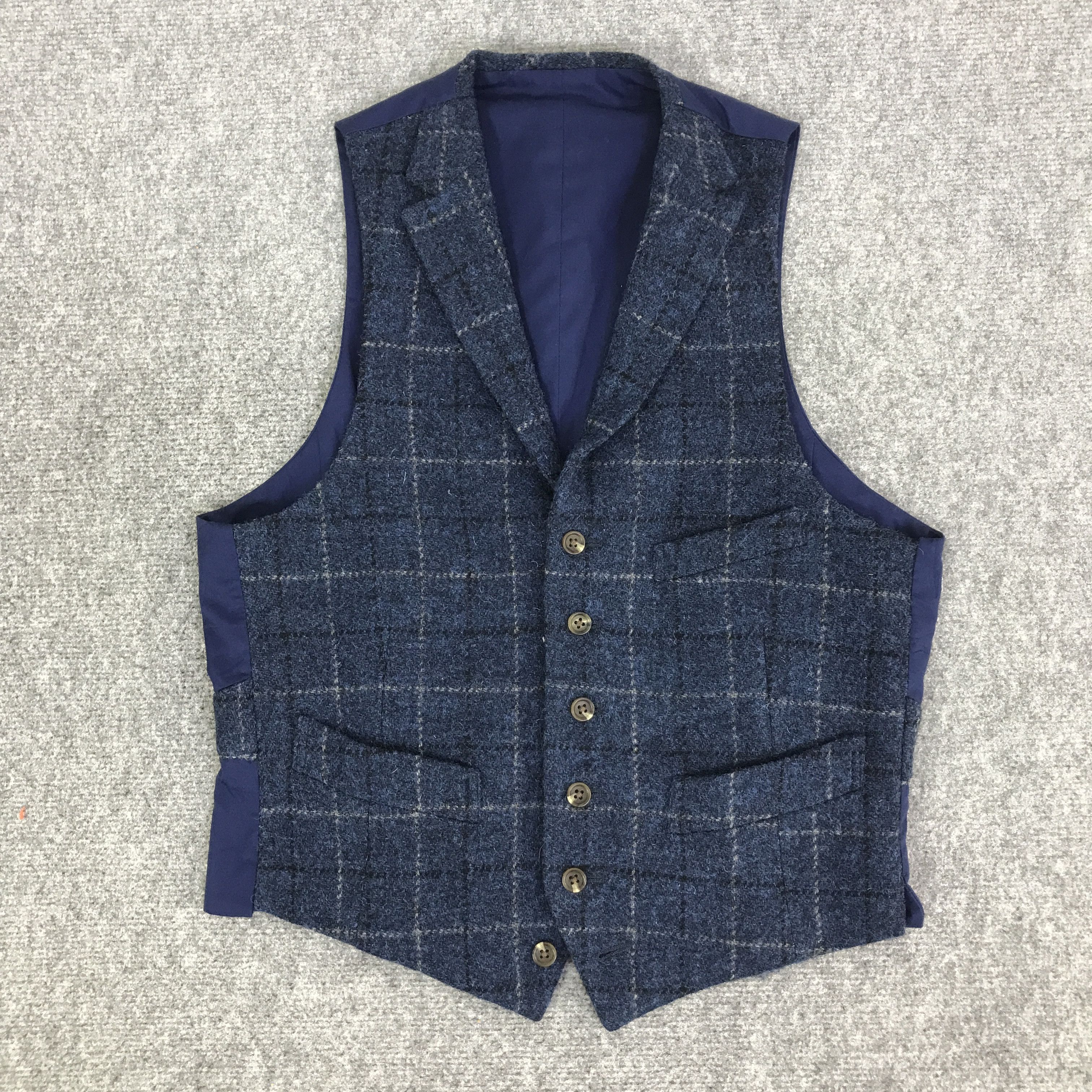 Harris Tweed HARRIS TWEED CLASSIC VEST K108B10 Size US M / EU 48-50 / 2 - 1 Thumbnail