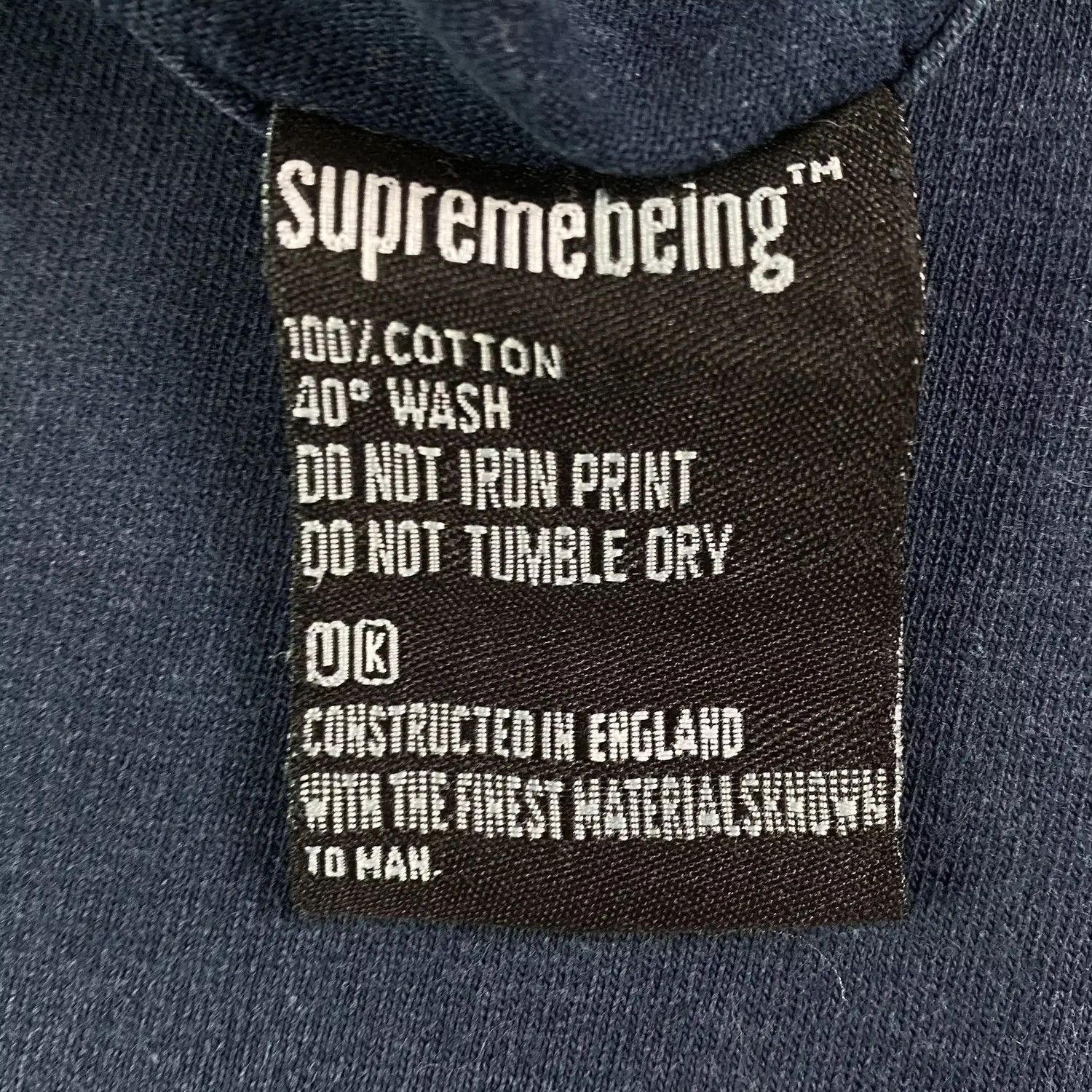 SUPREMEBEING Mens T Shirt Supremebieng Size M Size US M / EU 48-50 / 2 - 7 Thumbnail