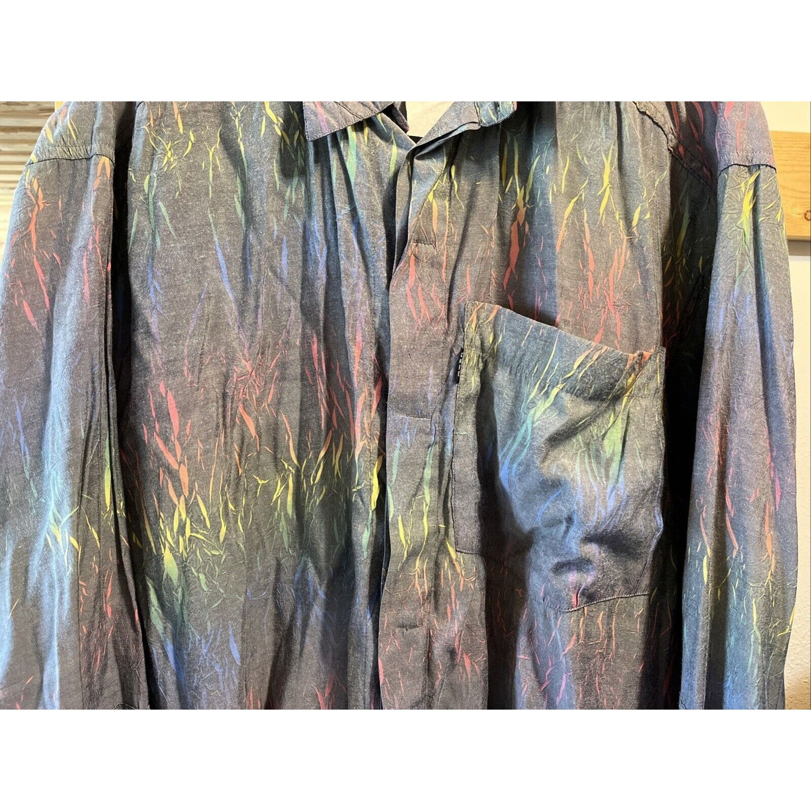 Other Vintage Cafe Italy Shirt Men’s L Gray Cotton lightweight Size US L / EU 52-54 / 3 - 5 Thumbnail