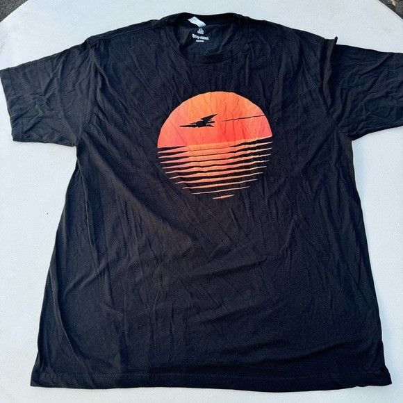 Disney × Star Wars NEW STAR WARS SUNSET BLACK T-SHIRT SZ EXTRA LARGE XL Size US XL / EU 56 / 4 - 1 Thumbnail