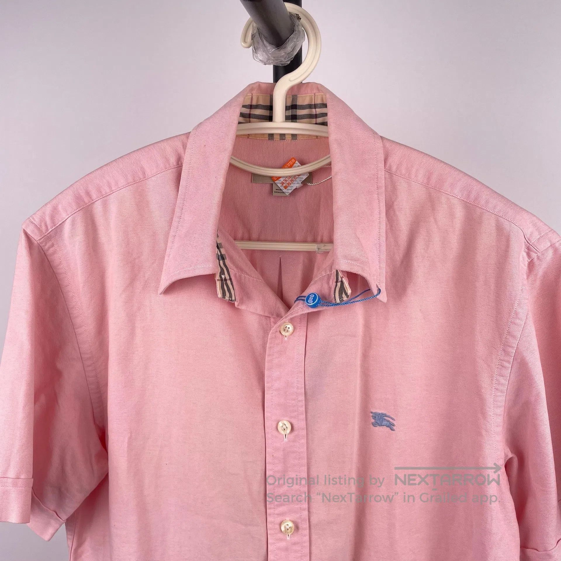Burberry Burberry Pink pure cotton short sleeve size M| Size US M / EU 48-50 / 2 - 8 Thumbnail