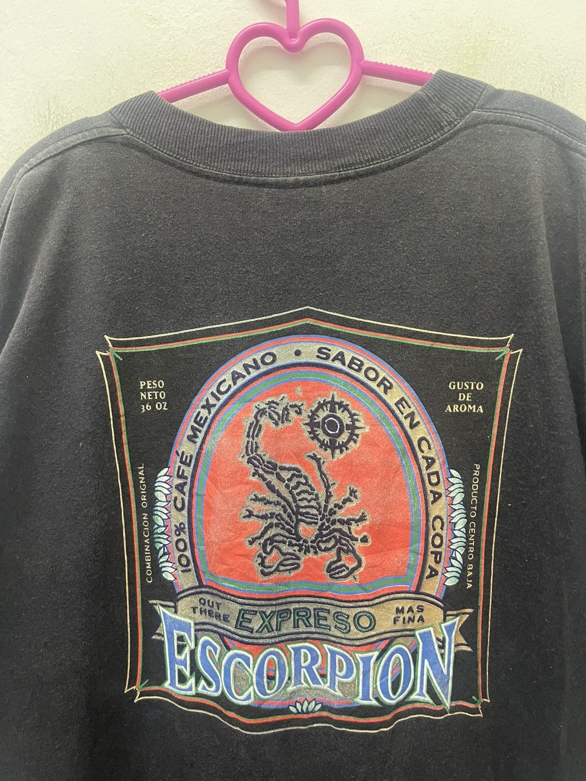 Vintage Rare Vintage SCORPION BAY Spell Out Big Logo Thrashed Size US L / EU 52-54 / 3 - 2 Thumbnail