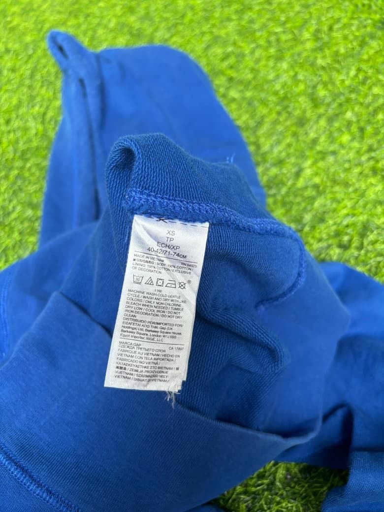 Gap GAP blue Zip Hoodie Size US XS / EU 42 / 0 - 4 Thumbnail