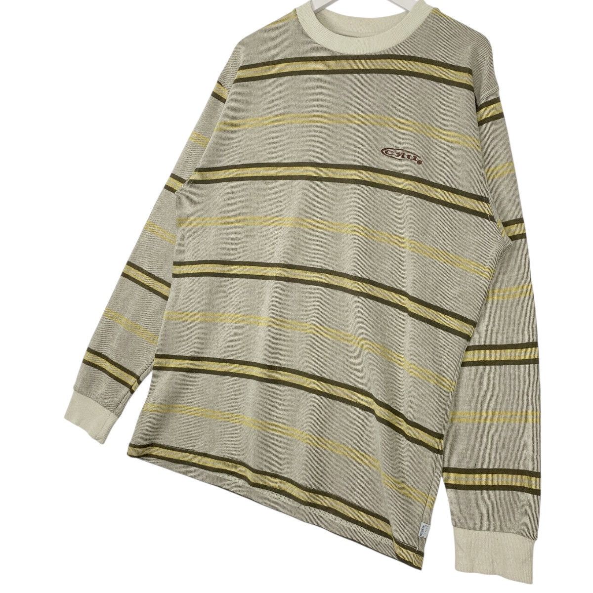 Other Vintage CRU Surf Design Striped Sweater Pullover Jumper XL Size US XL / EU 56 / 4 - 2 Thumbnail