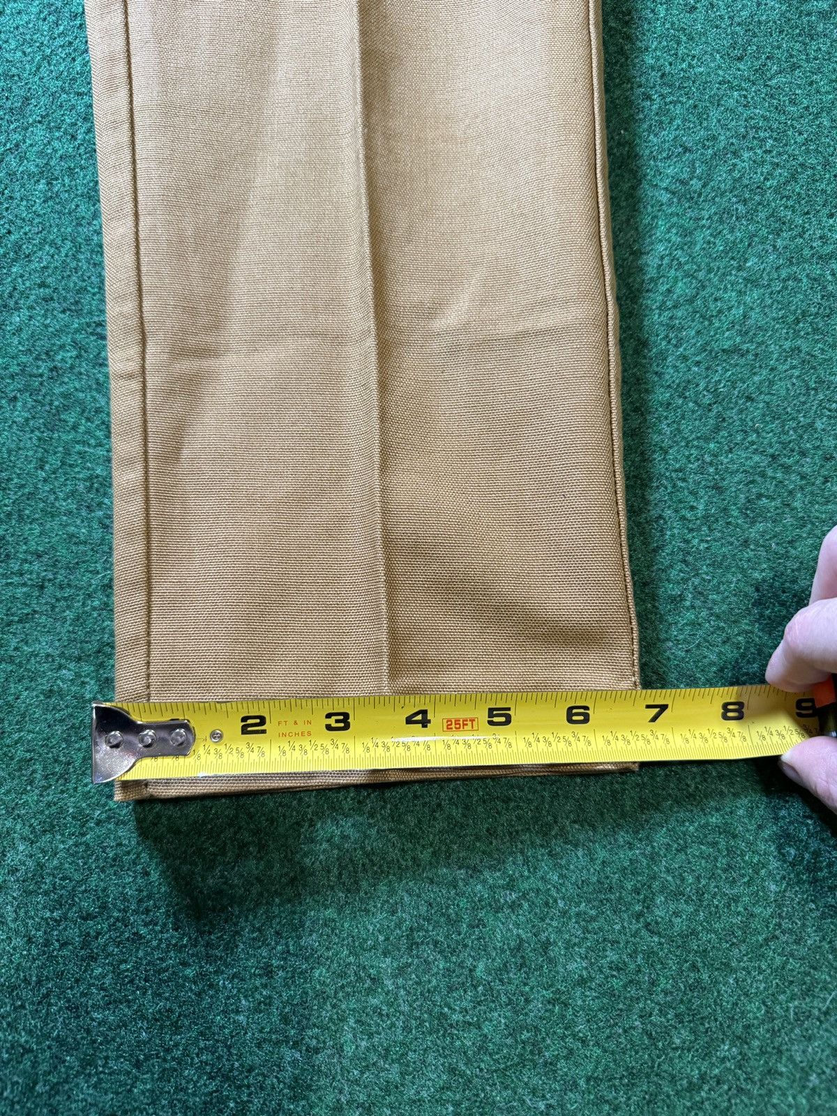 Sears × Vintage Vintage 70s Sears Perma Prest Talon Zipper Biege Trousers Size US 32 / EU 48 - 8 Thumbnail