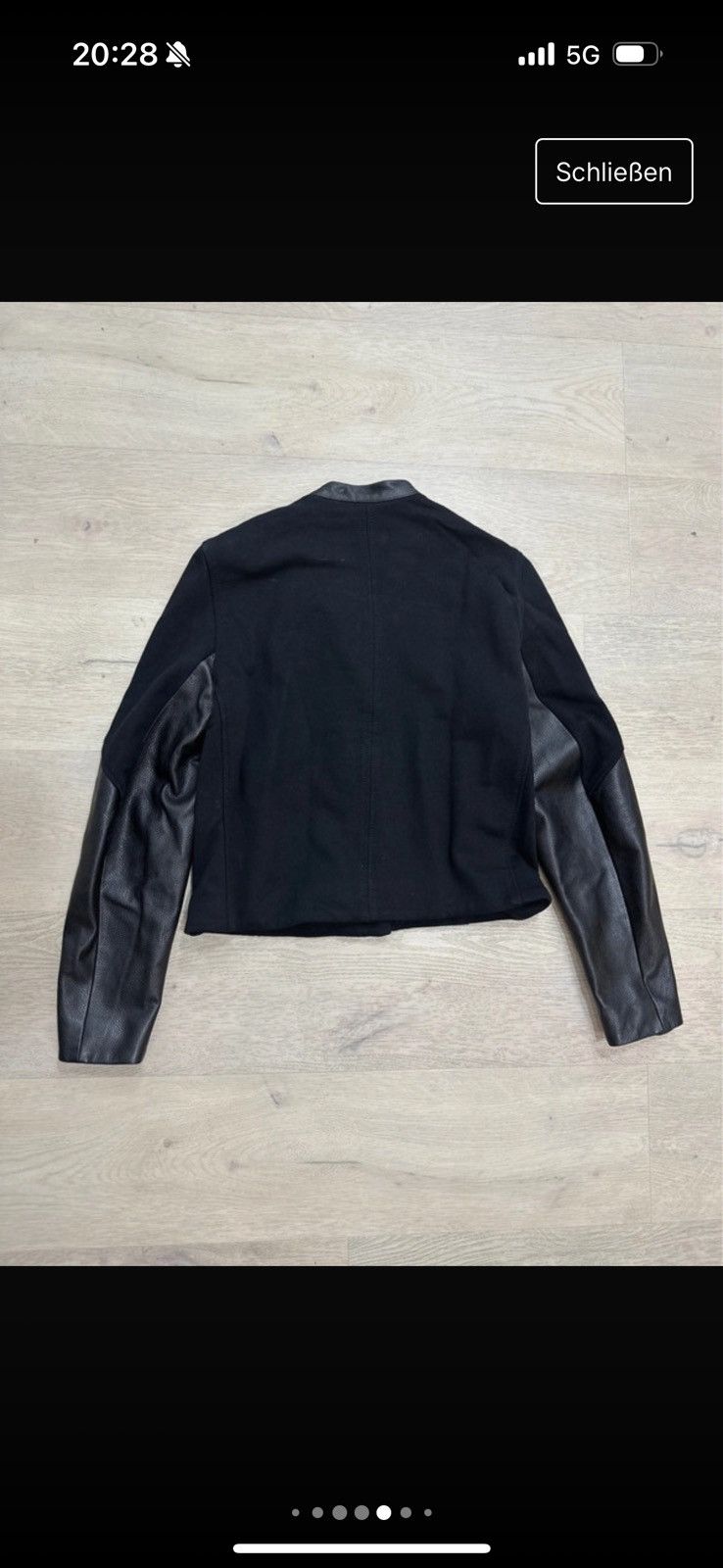 Helmut Lang Helmut lang jacket leather sleeve Size S / US 4 / IT 40 - 6 Thumbnail