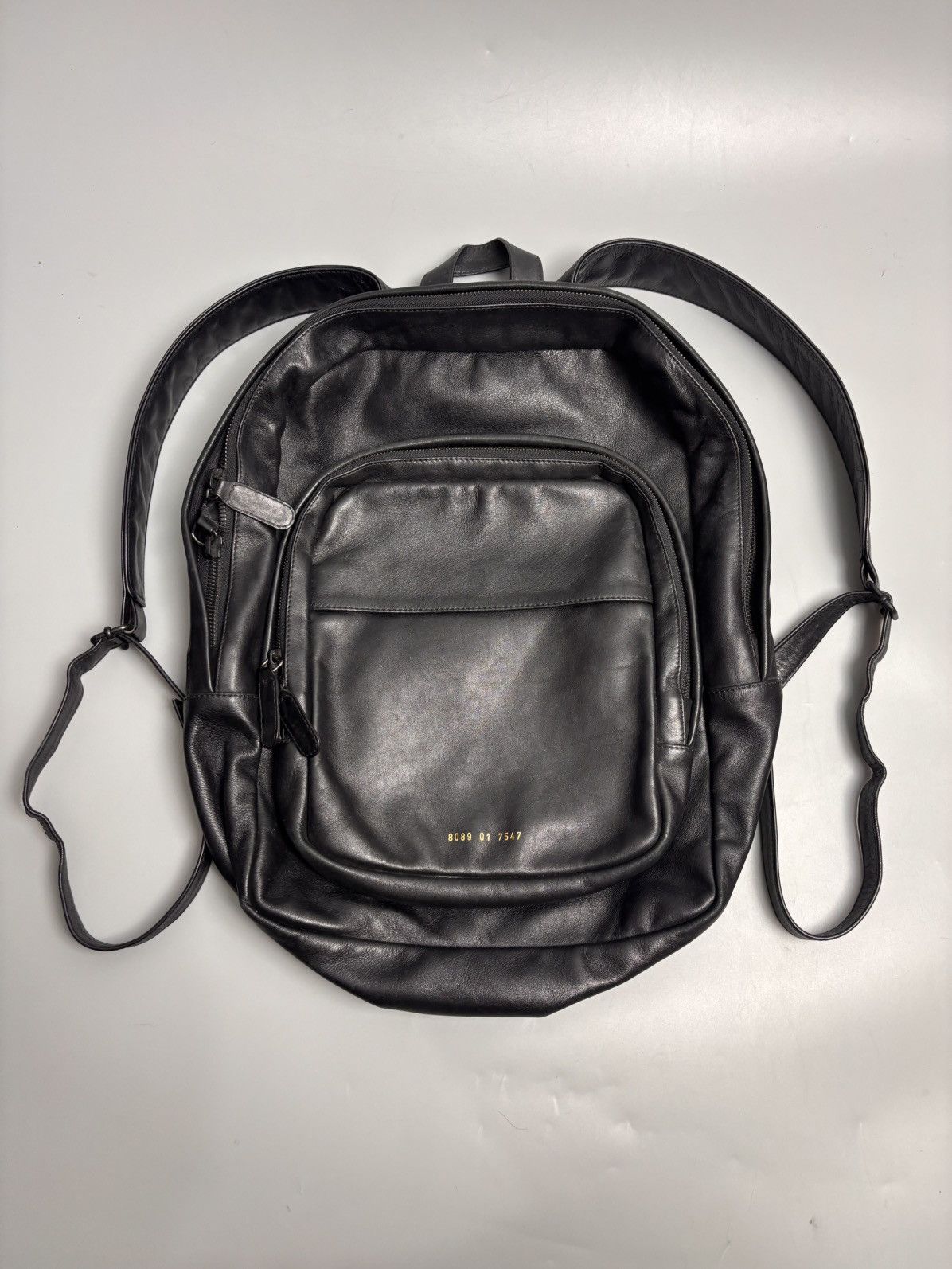 Common Projects Common Projects Leather Backpack in black Size ONE SIZE - 1 Thumbnail