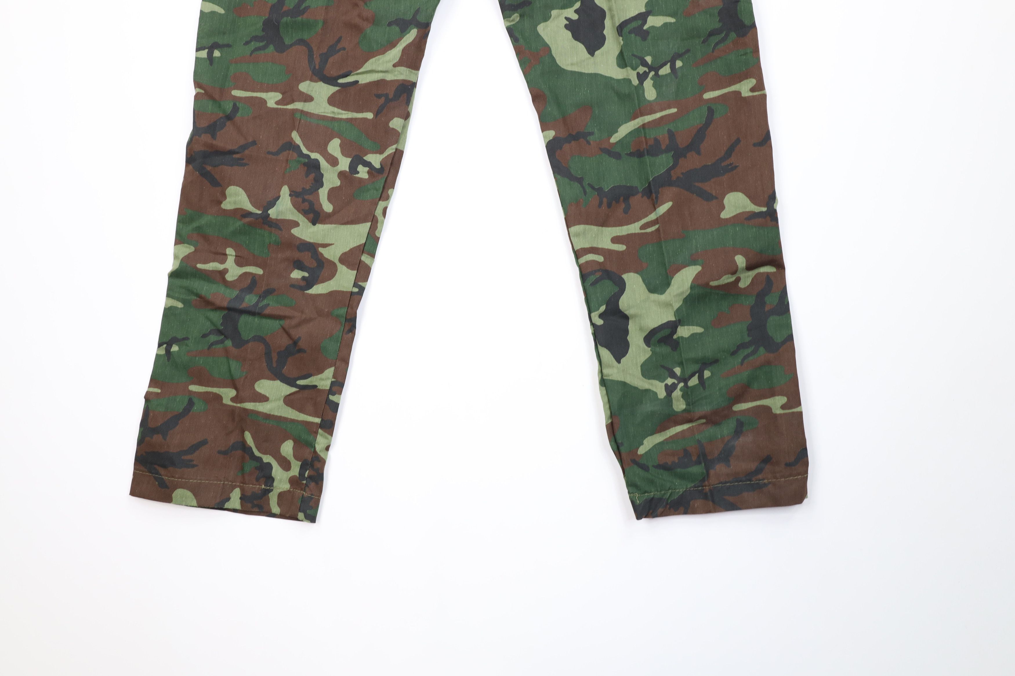 Vintage Vintage 70s Streetwear Faded Camouflage Utility Pants USA Size US 36 / EU 52 - 14 Thumbnail