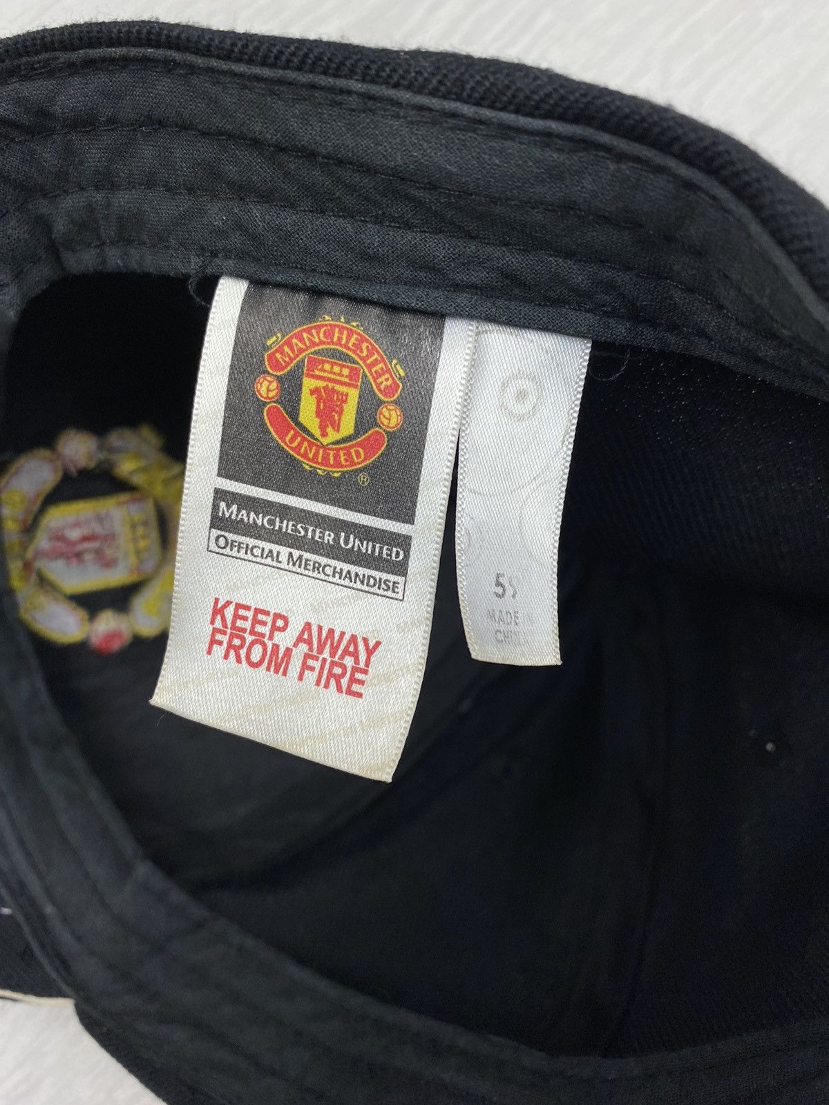 Vintage Vintage Manchester United Cap Hat PSG Newcastle BVB Real Size ONE SIZE - 6 Thumbnail