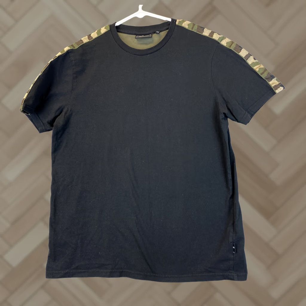 Vintage Level Ten T Shirt Men’s M Cotton Crew Neck Short Sleeve Black Camouflage Accent Casual Summer Spring Mens Size US M / EU 48-50 / 2 - 1 Thumbnail