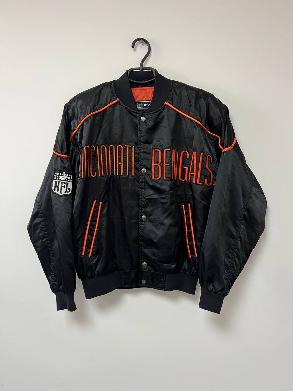 Other Vintage 90s Cincinnati Bengals Bomber Jacket Nfl Campri S/M Size US M / EU 48-50 / 2 - 12 Thumbnail