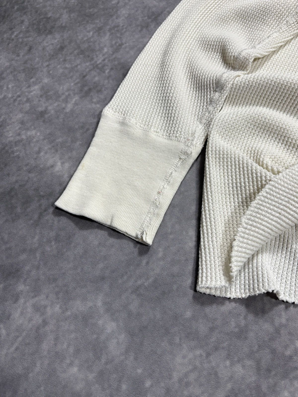 Vintage 1970s Thermal True Vintage Fruit of the Loom Blank Waffle Size US S / EU 44-46 / 1 - 6 Thumbnail