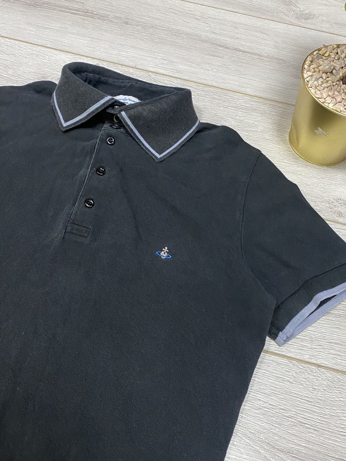 Vivienne Westwood Vivienne Westwood vintage faded small orb polo stripes Size US XL / EU 56 / 4 - 8 Thumbnail