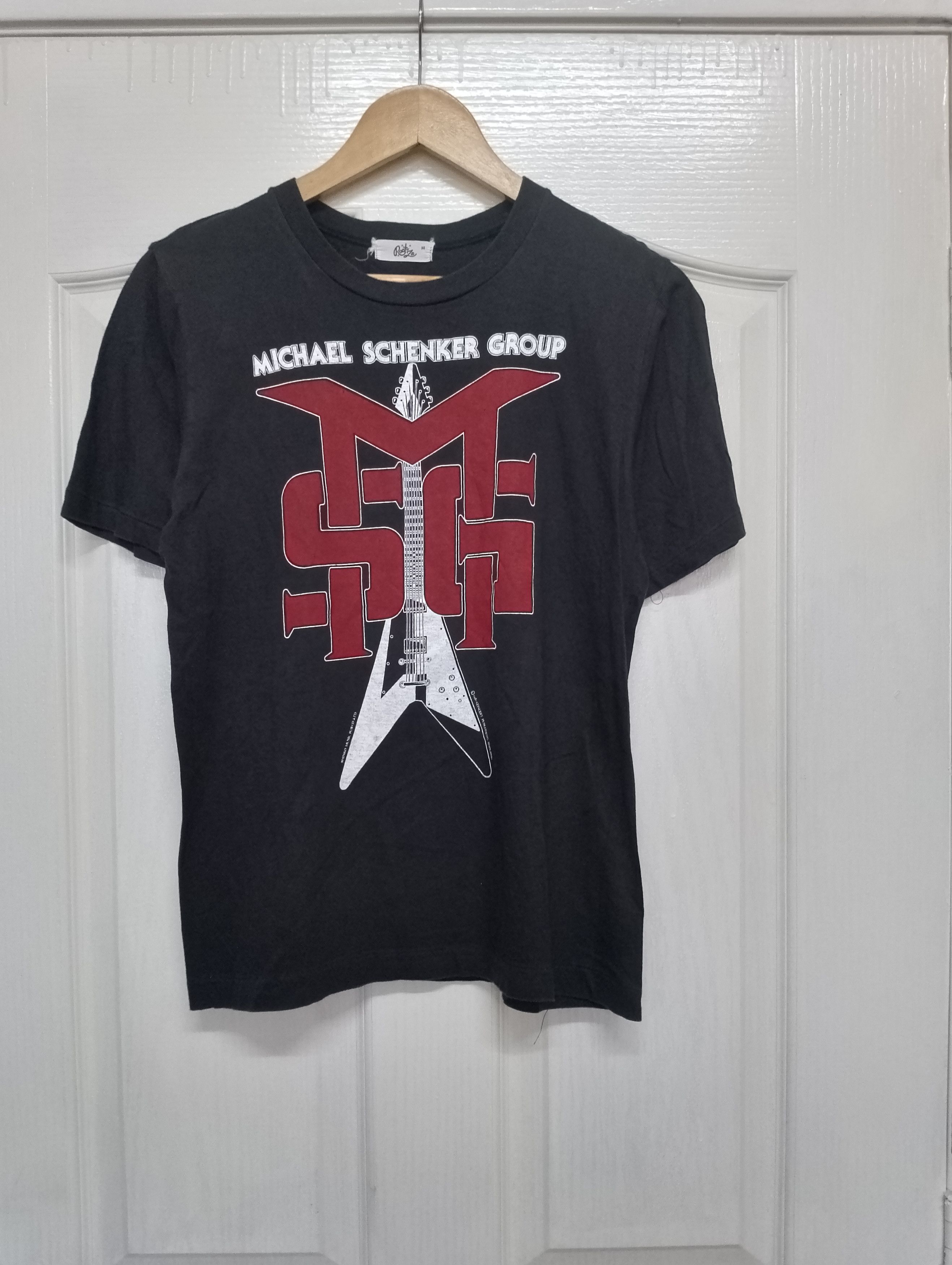 Band Tees Vintage Michael Schenker Band Tee Size US M / EU 48-50 / 2 - 1 Thumbnail