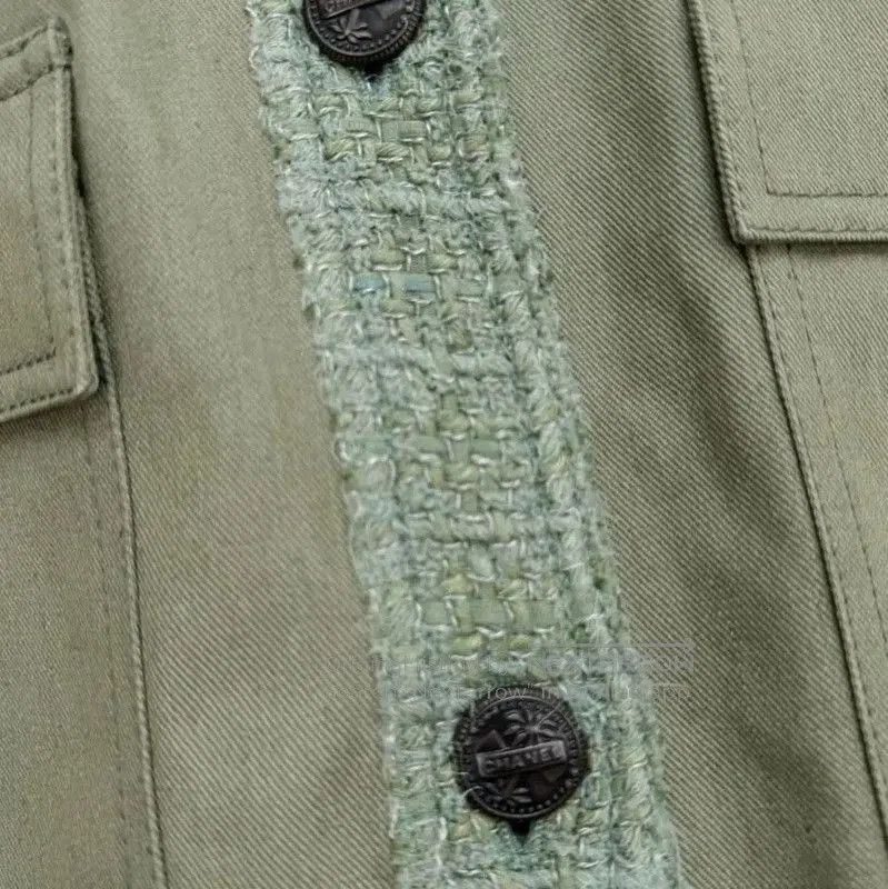 Chanel Chanel Green Long Sleeve Shirt for Men . Size US XL / EU 56 / 4 - 5 Thumbnail