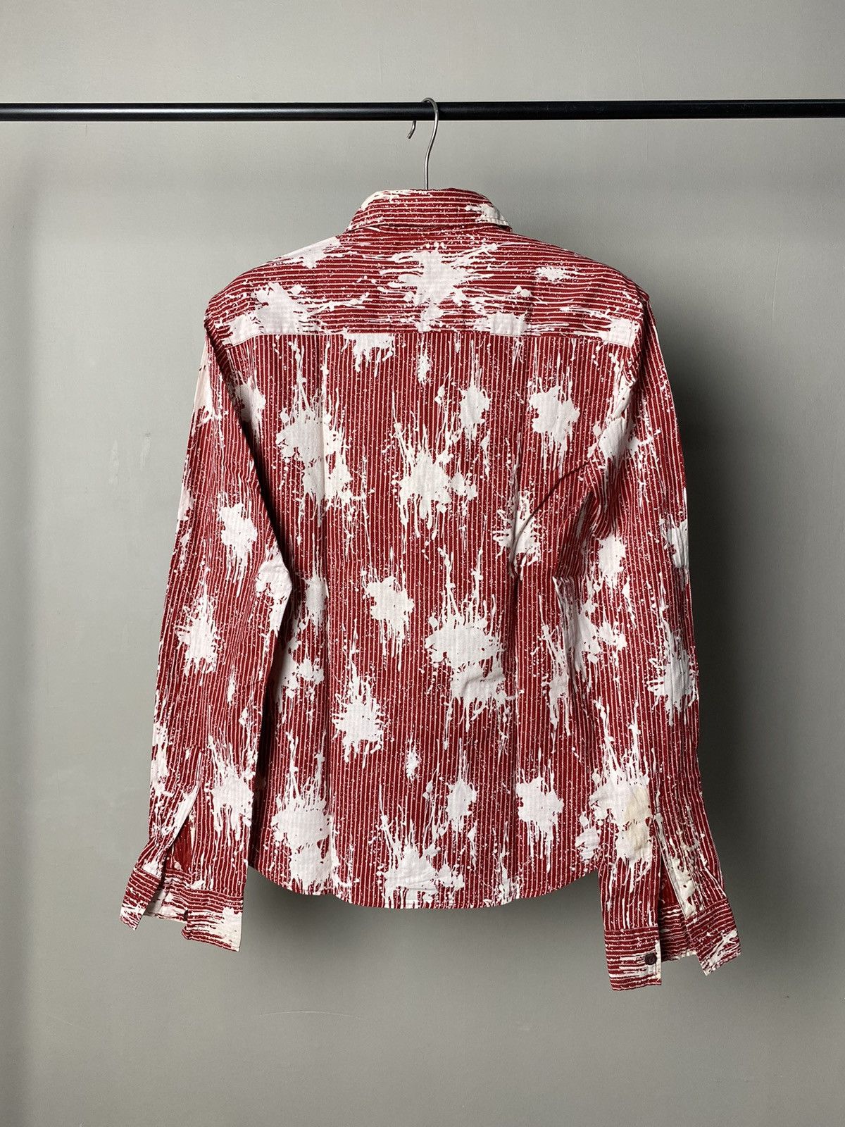 If Six Was Nine × Japanese Brand × Tornado Mart 2000s Tornado Mart Paint Splatter Shirt Size US M / EU 48-50 / 2 - 4 Thumbnail