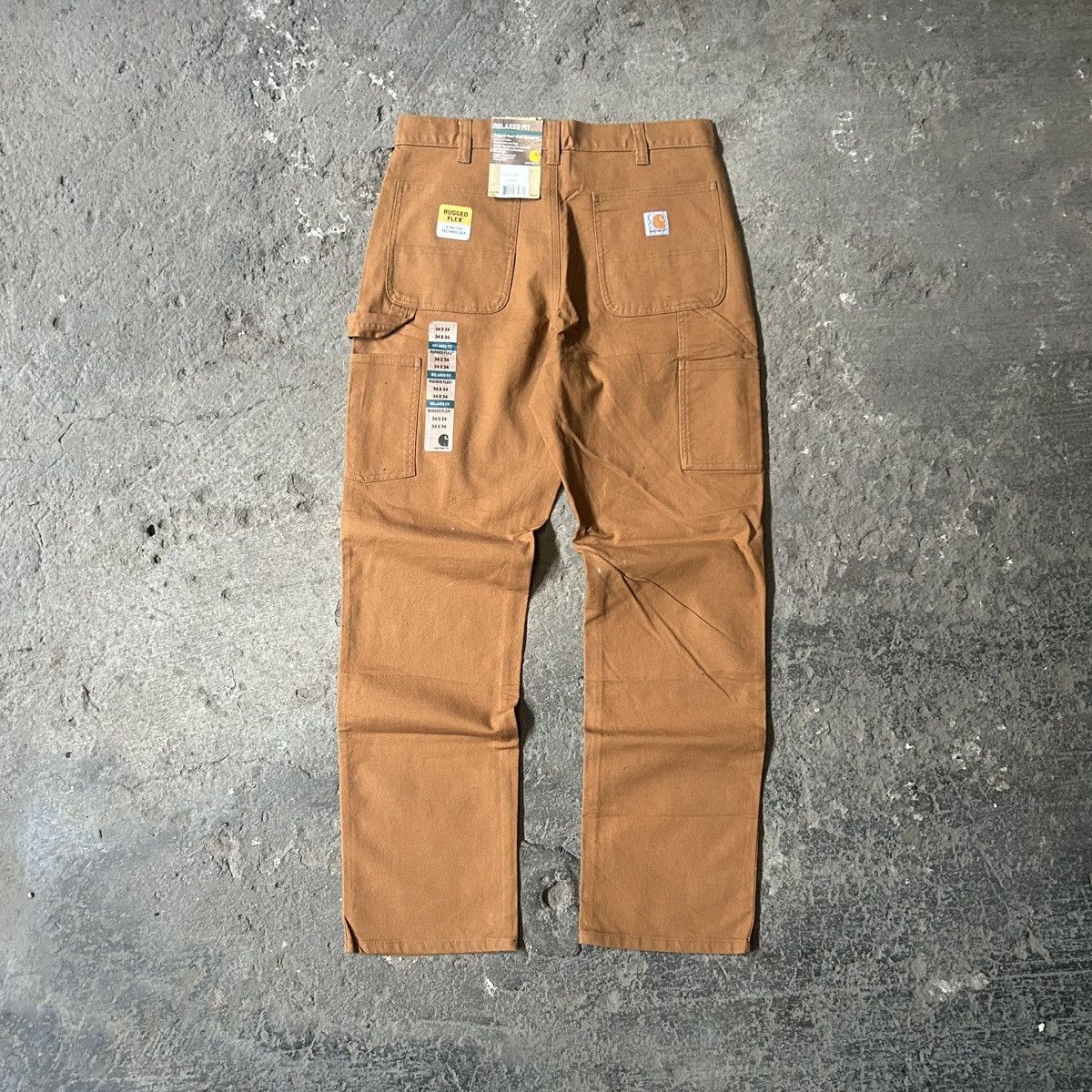 Carhartt × Carhartt Wip Carhartt Ruged Flex Duck Dungaree Relaxed Fit Carpenters Size US 34 / EU 50 - 1 Thumbnail
