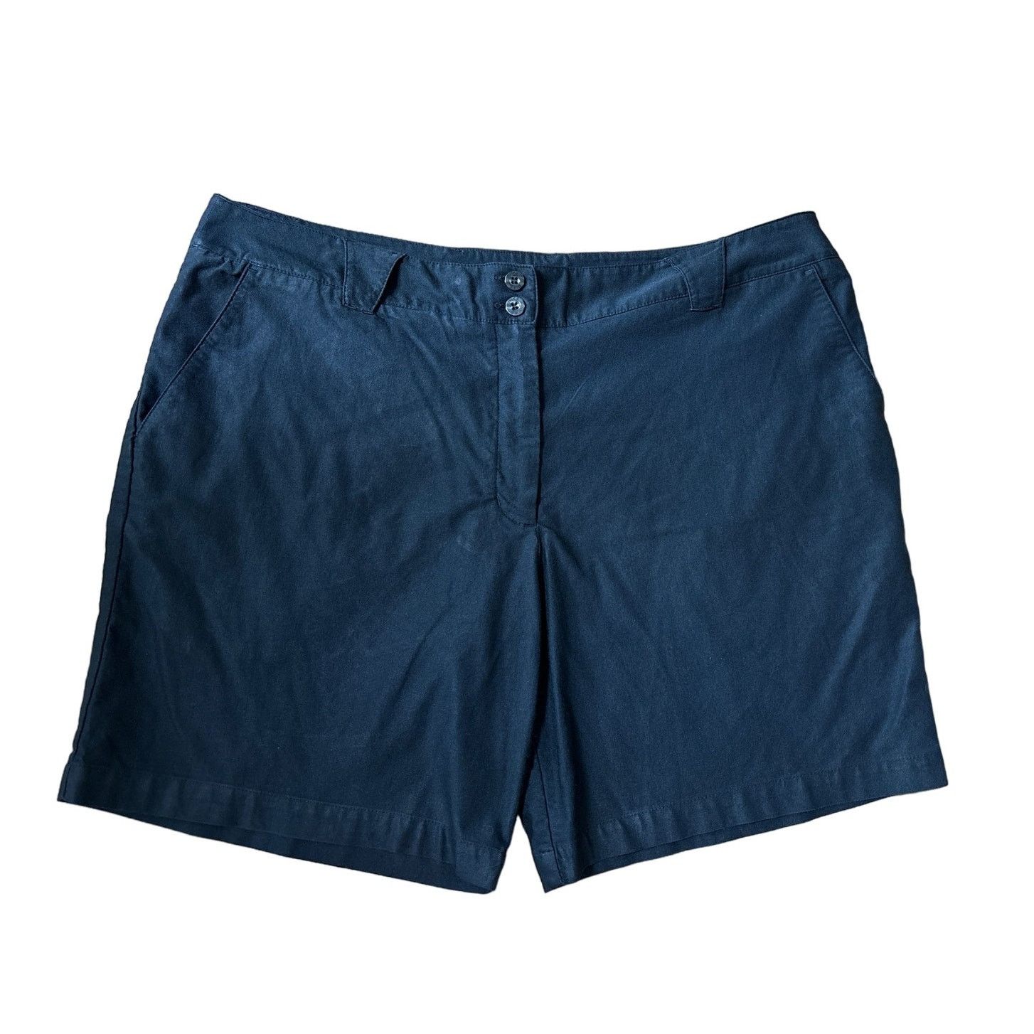 Nike Nike Women's Navy Dri-Fit shorts size 18 Size 40" / US 18 - 1 Thumbnail