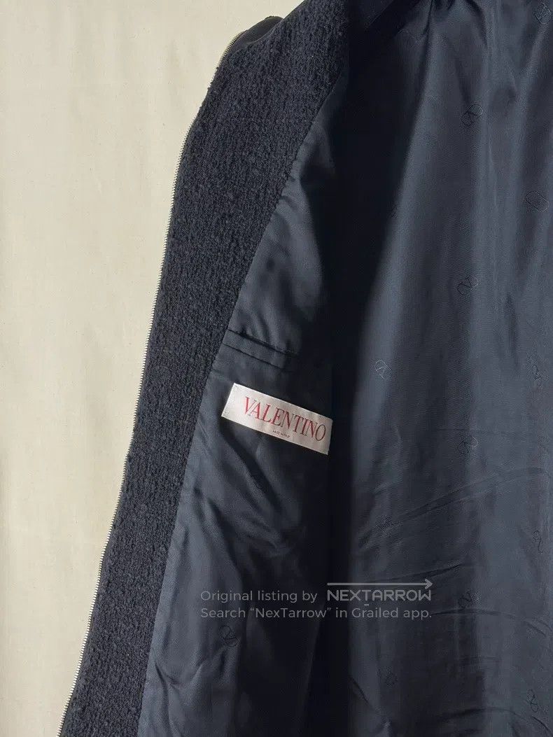 Valentino Valentino Solid color stand-up collar long-sleeved jacket Size US S / EU 44-46 / 1 - 5 Thumbnail