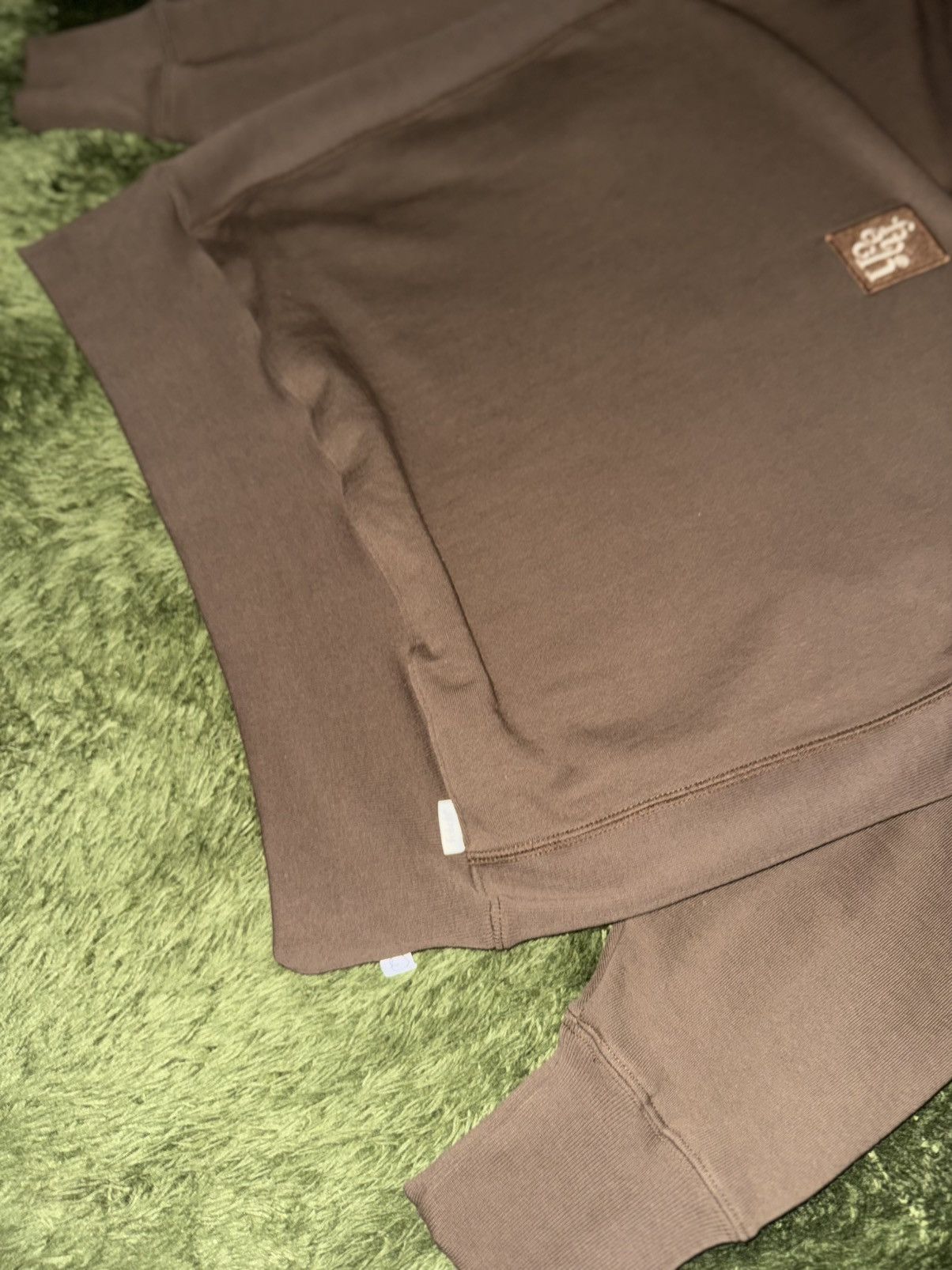 Japanese Brand [M] Fetch Sunday Embroidered Logo Sweatshirt Brown Size US M / EU 48-50 / 2 - 6 Thumbnail