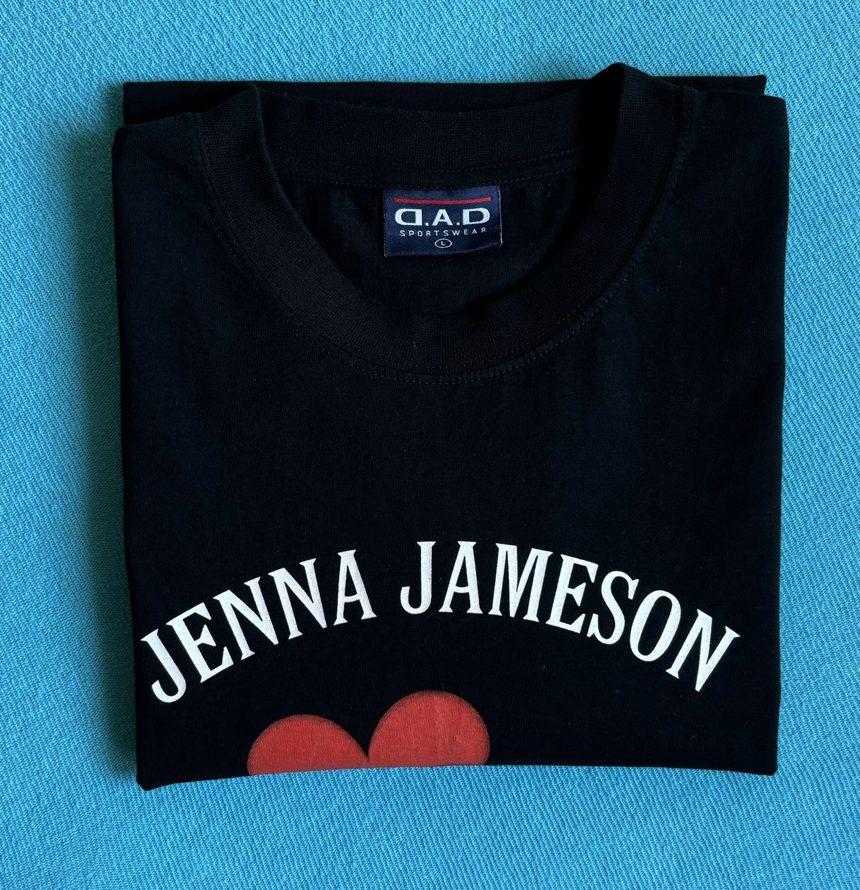 Band Tees Jenna Jameson Heartbreaker Scandinavian Release Tour 2005 Size US L / EU 52-54 / 3 - 14 Thumbnail