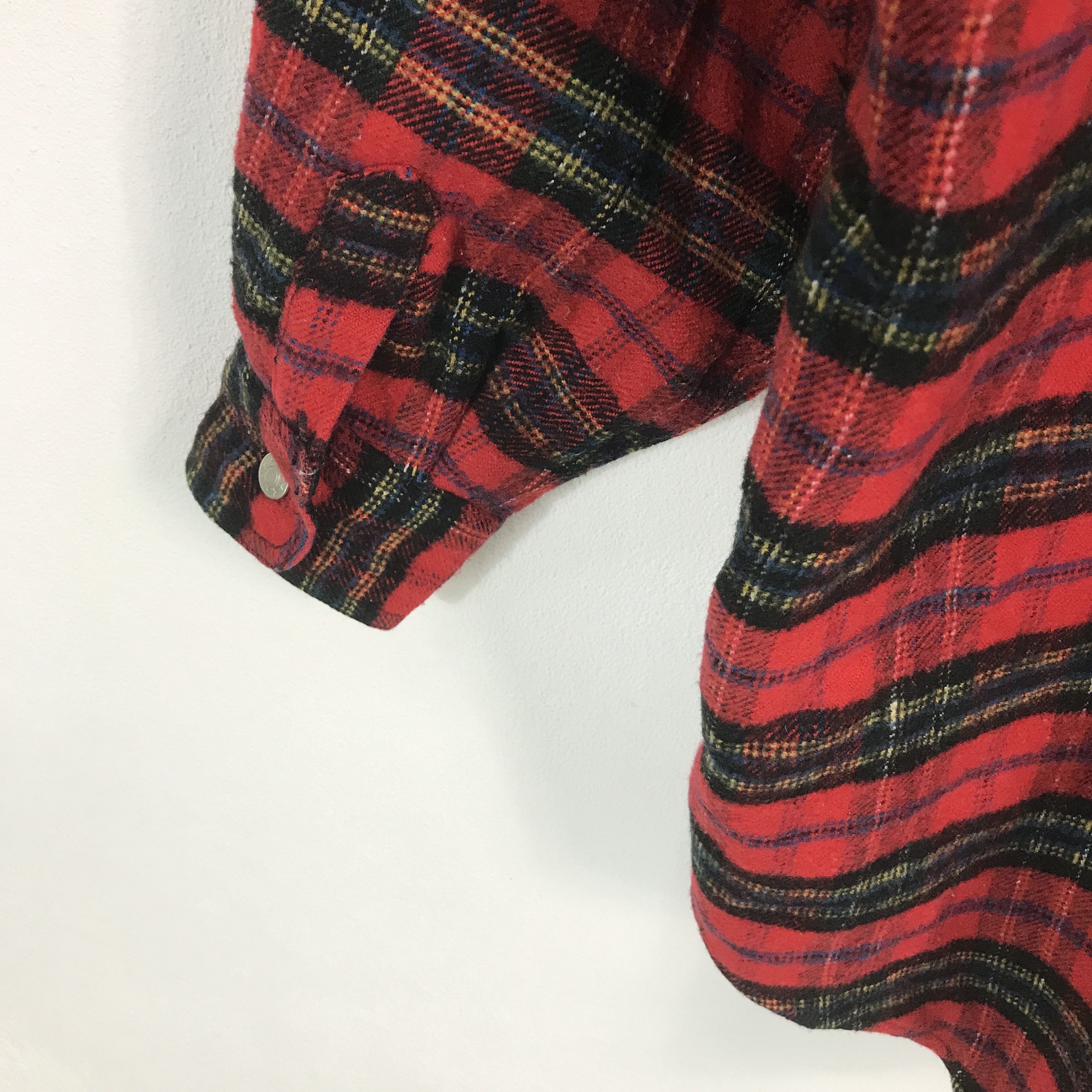 Designer × Japanese Brand romantic face Flannel punk style button jacket Size US L / EU 52-54 / 3 - 7 Thumbnail