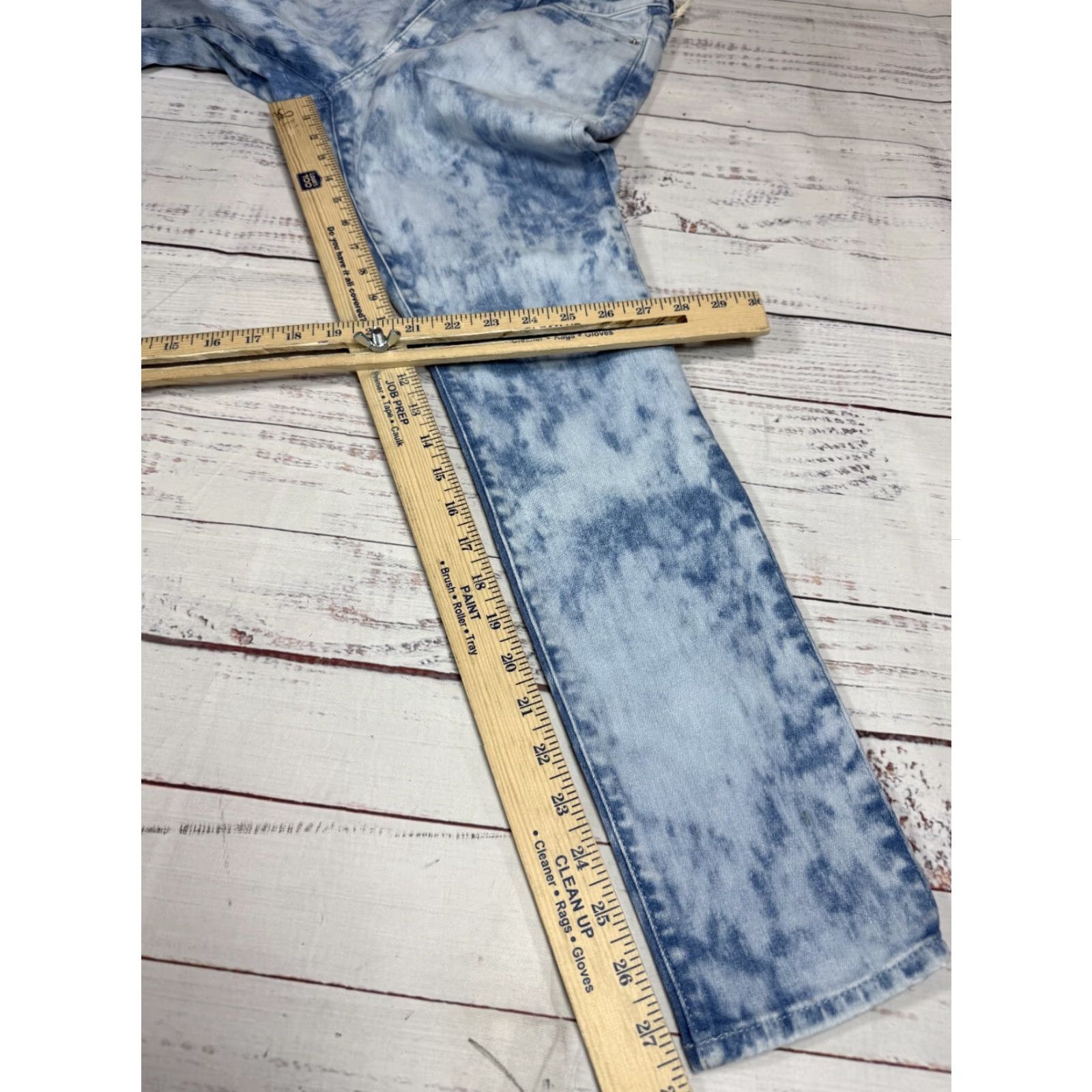 Vintage Universal Thread Skinny Jeans Acid Wash Ankle Cotton Womens 6 Blue NWT Reg Size 28" / US 6 / IT 42 - 4 Thumbnail