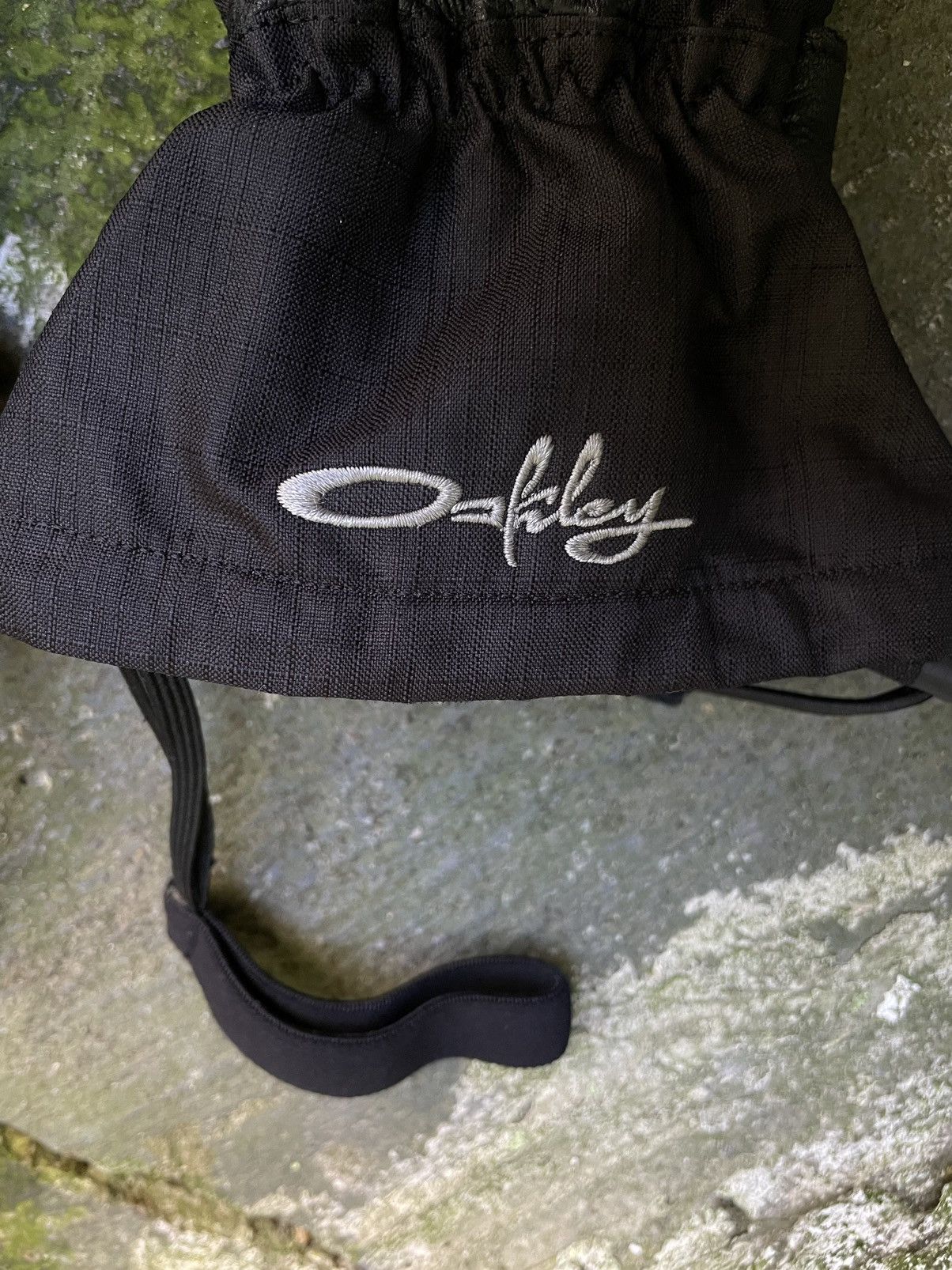 Oakley Oakley Archive 00’s Gloves Ski Metal Logo Black RARE Size ONE SIZE - 5 Thumbnail