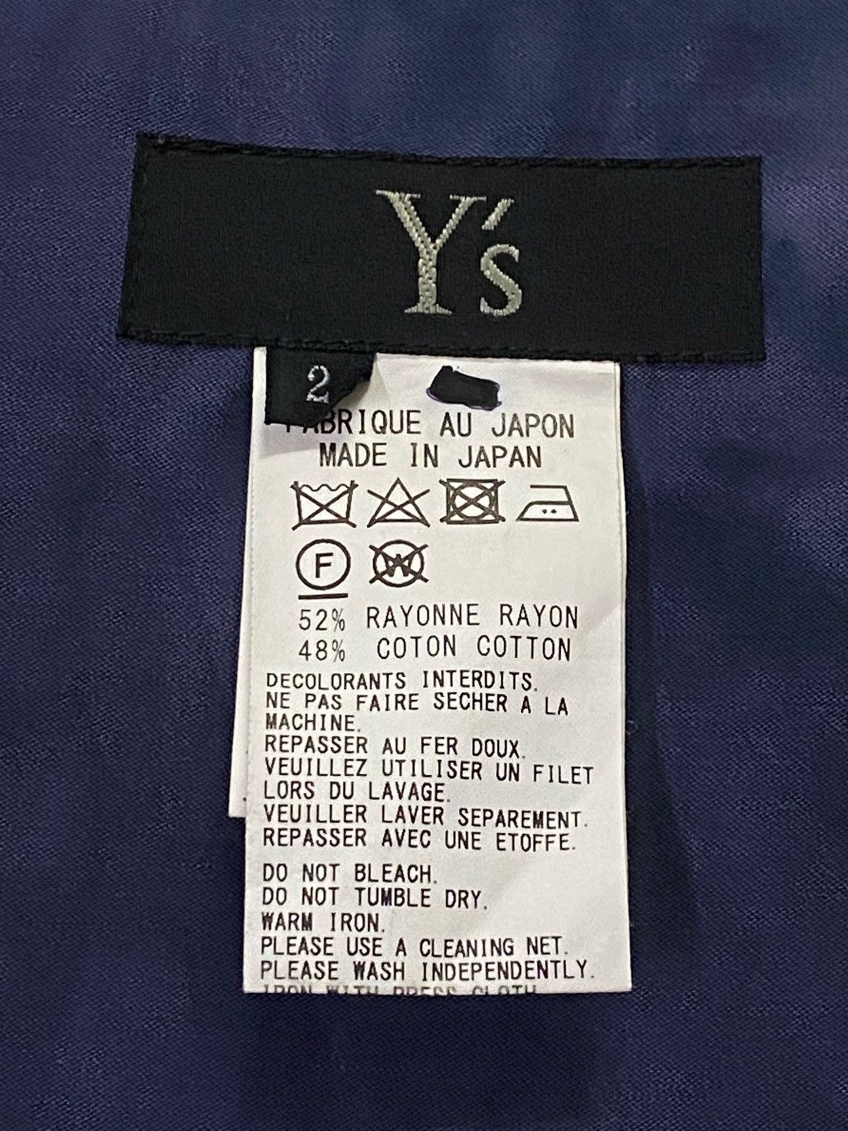 Yohji Yamamoto Yohji Yamamoto Uneven Dyeing Belted Trousers Pants Size 30" / US 8 / IT 44 - 11 Thumbnail