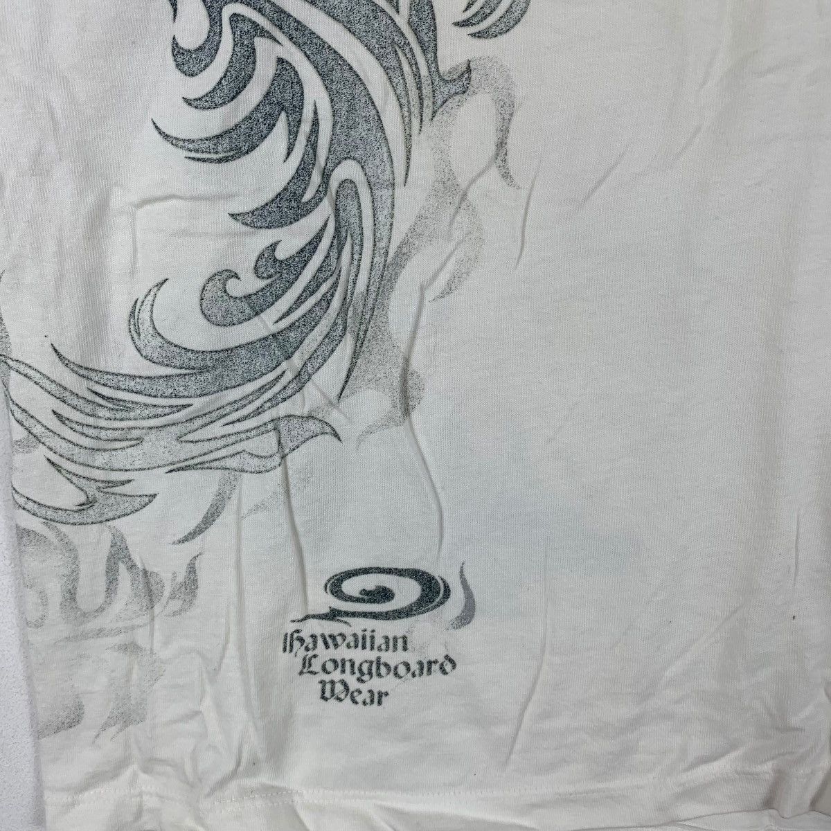 Vintage Vintage PIKO HAWAII DRAGON Longboard Y2K Tee Shirt Top Size US M / EU 48-50 / 2 - 4 Thumbnail