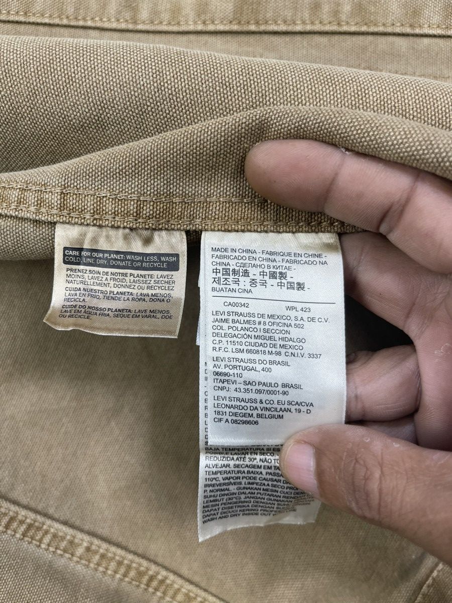Levi's Levi’s Strauss Duck Canvas Button Up Chore Jacket Size US M / EU 48-50 / 2 - 16 Thumbnail