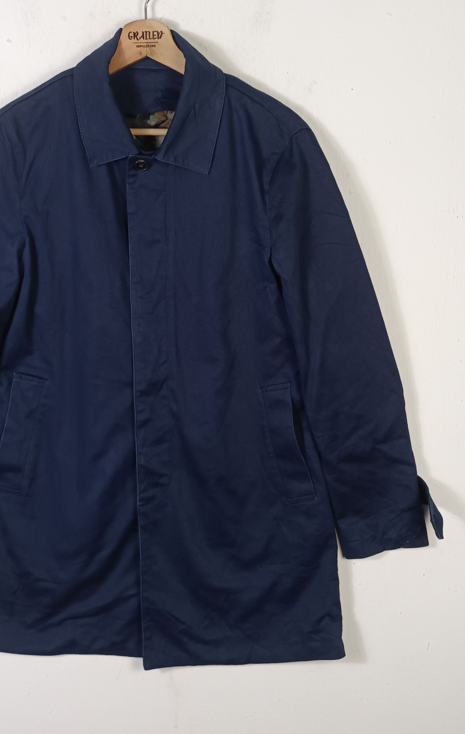 ABAHOUSE × Japanese Brand Vintage Abahouse Half Coat Jacket Size US M / EU 48-50 / 2 - 7 Thumbnail