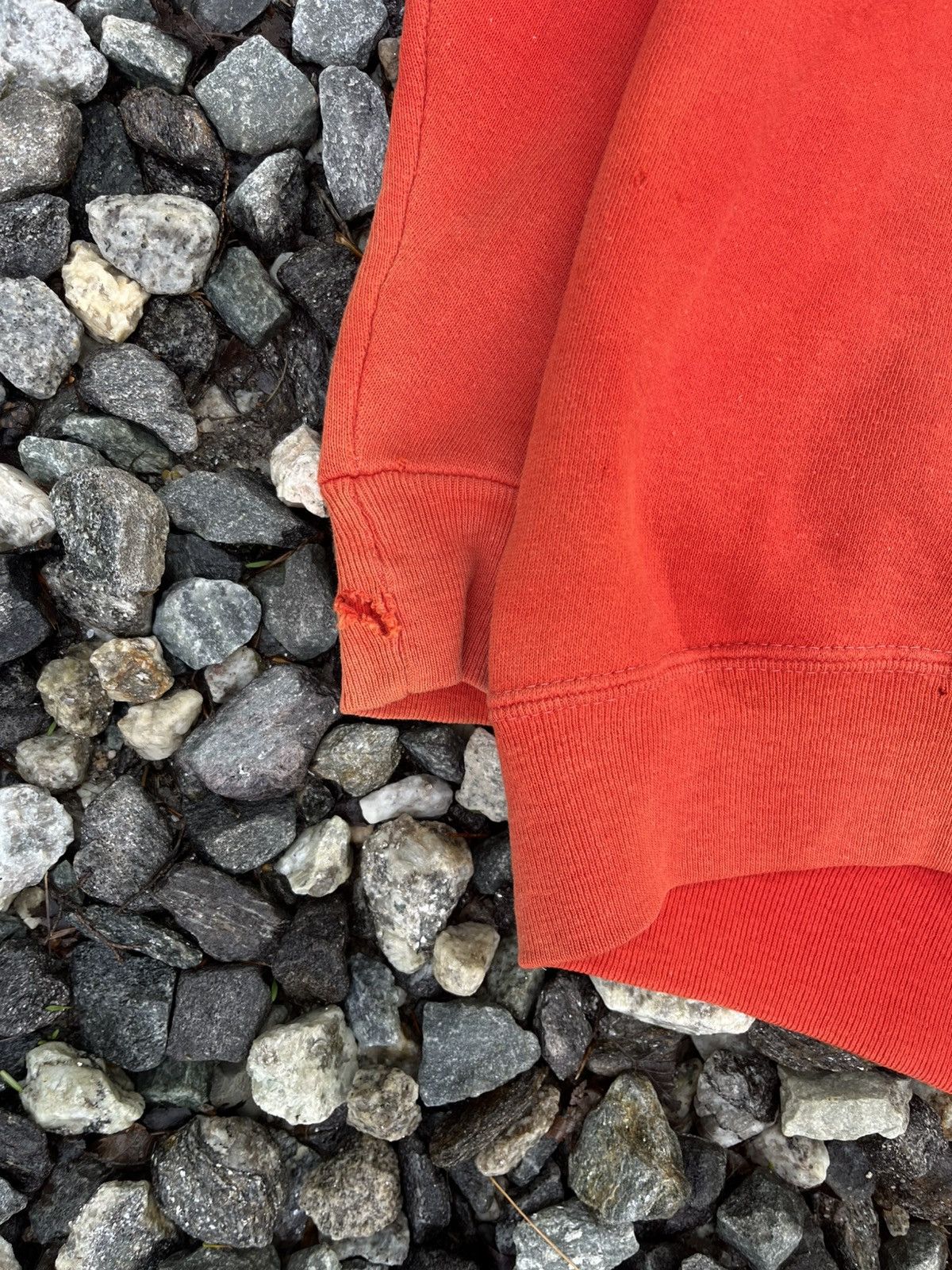 Vintage Vintage 50s 60s Faded Red Zip Up Hoodie Sweatshirt Size US M / EU 48-50 / 2 - 7 Thumbnail